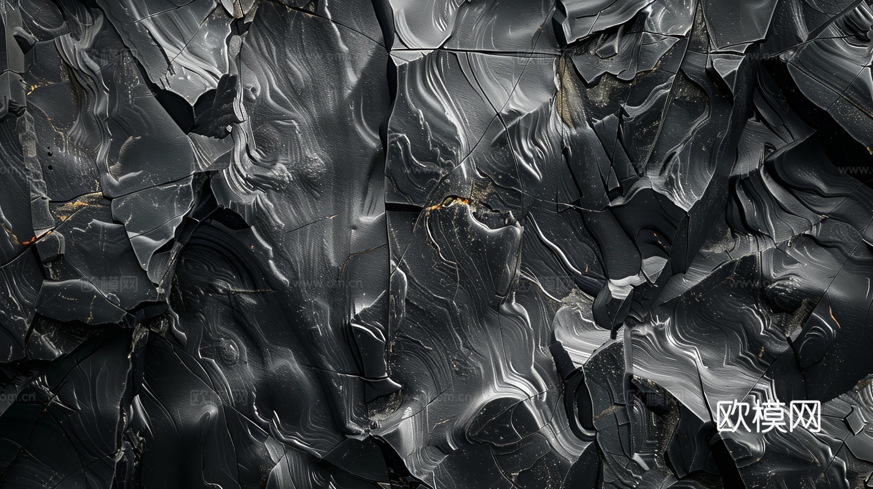 3D浮雕立体砖墙背景下载（渲染图6）