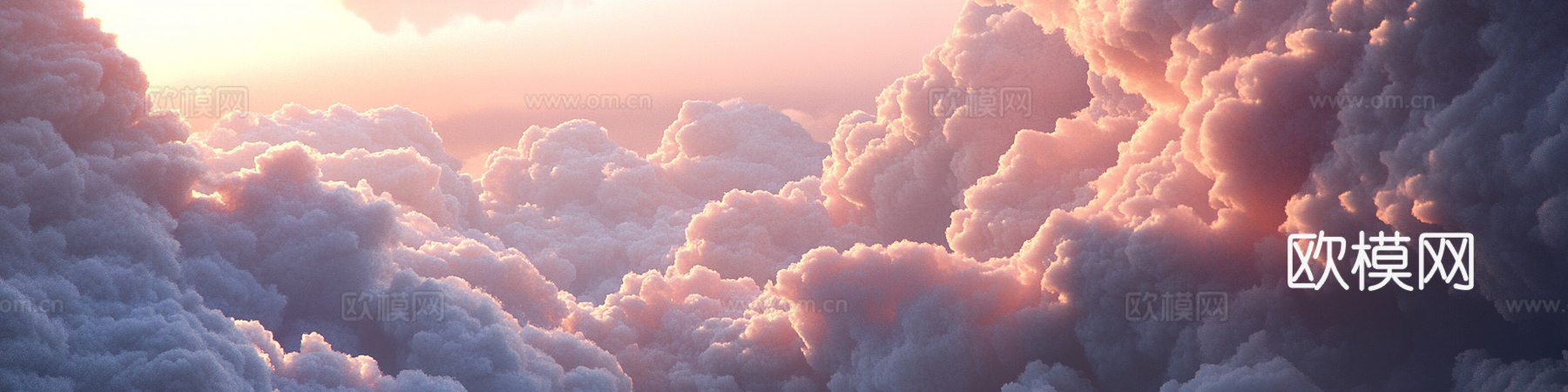 梦幻云彩科幻电视屏幕下载（渲染图3）