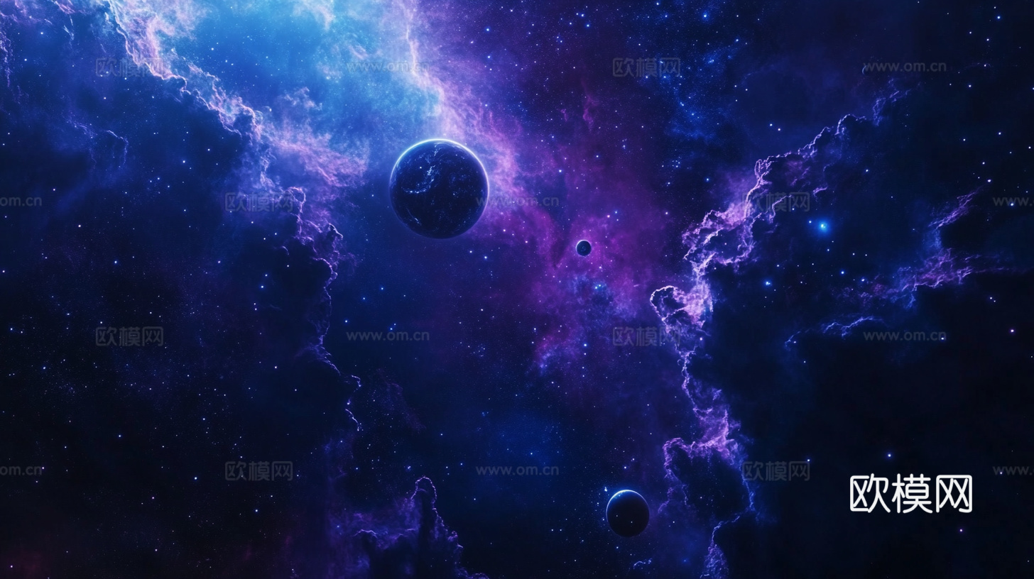 梦幻云彩科幻电视屏幕下载（渲染图8）