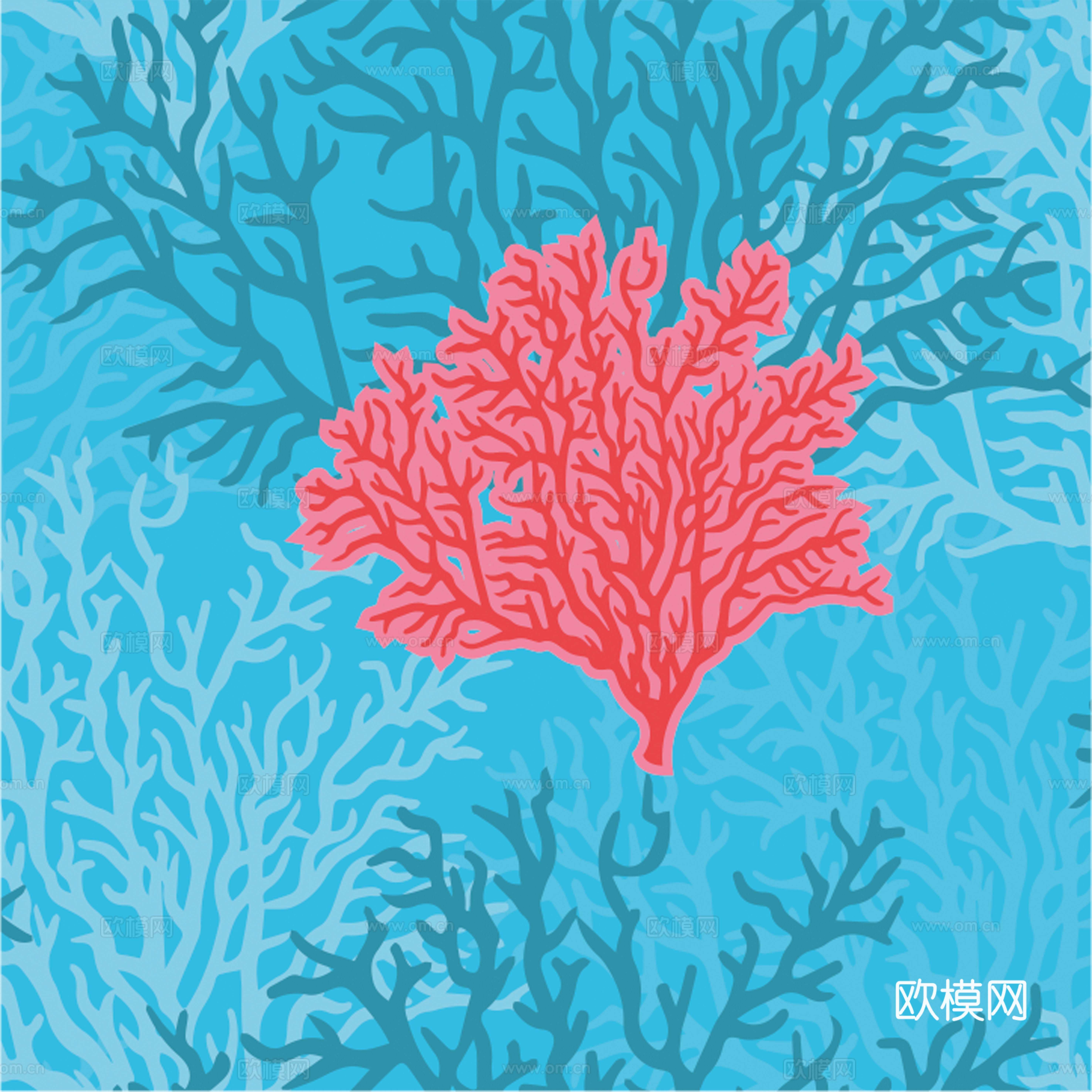 儿童房海洋壁纸
