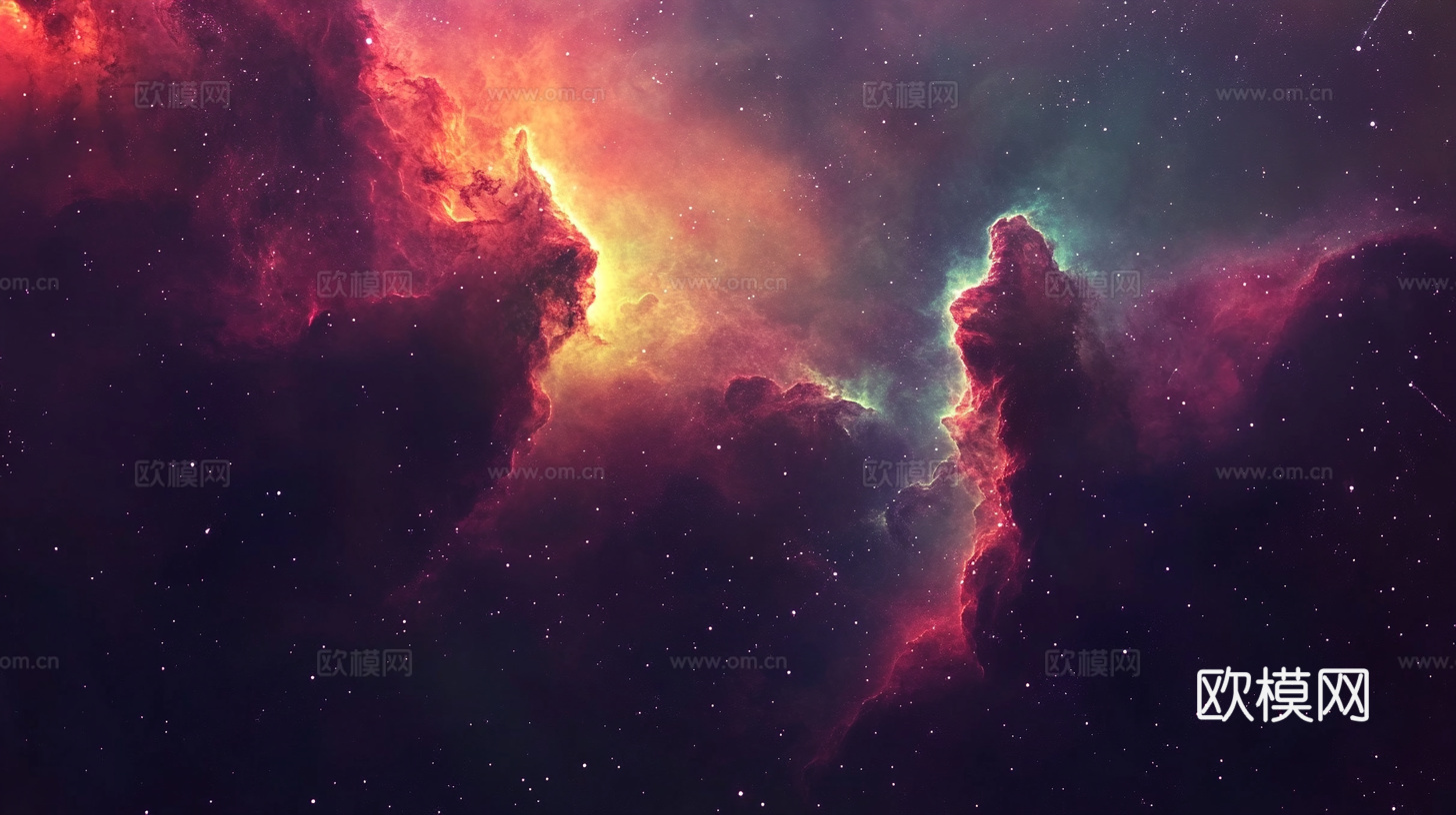 梦幻云彩科幻电视屏幕下载（渲染图8）