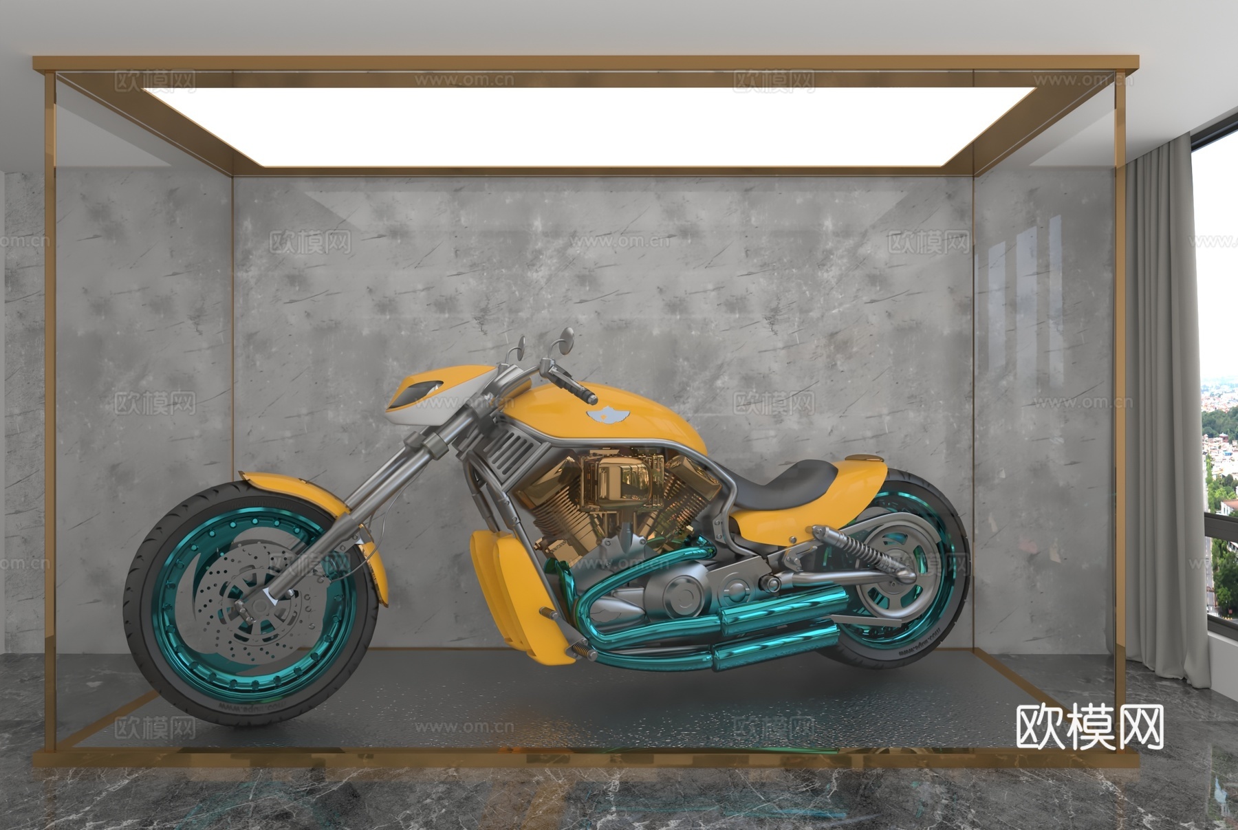摩托车3d模型