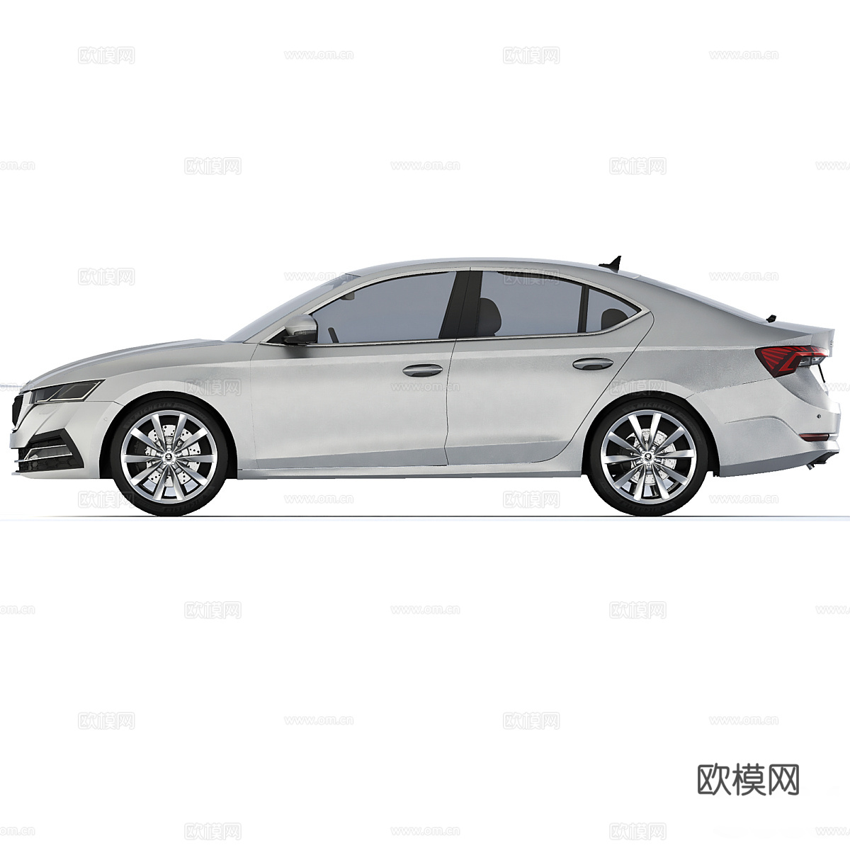 斯柯达明锐 A8 2020汽车3d模型