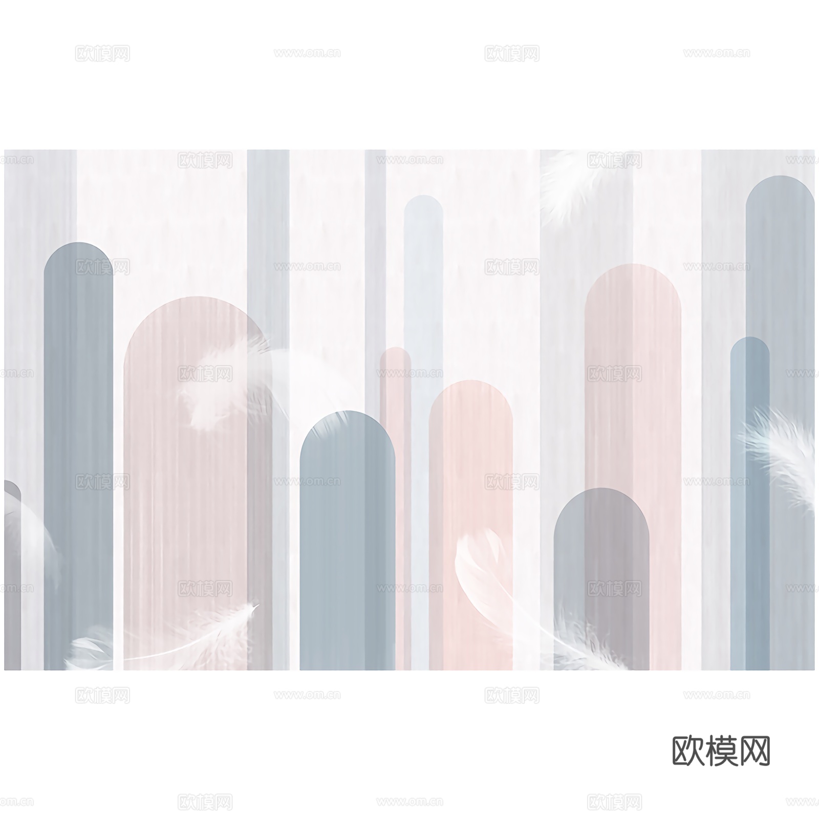 卡通 太空 动物  肌理墙布 壁纸无缝贴图