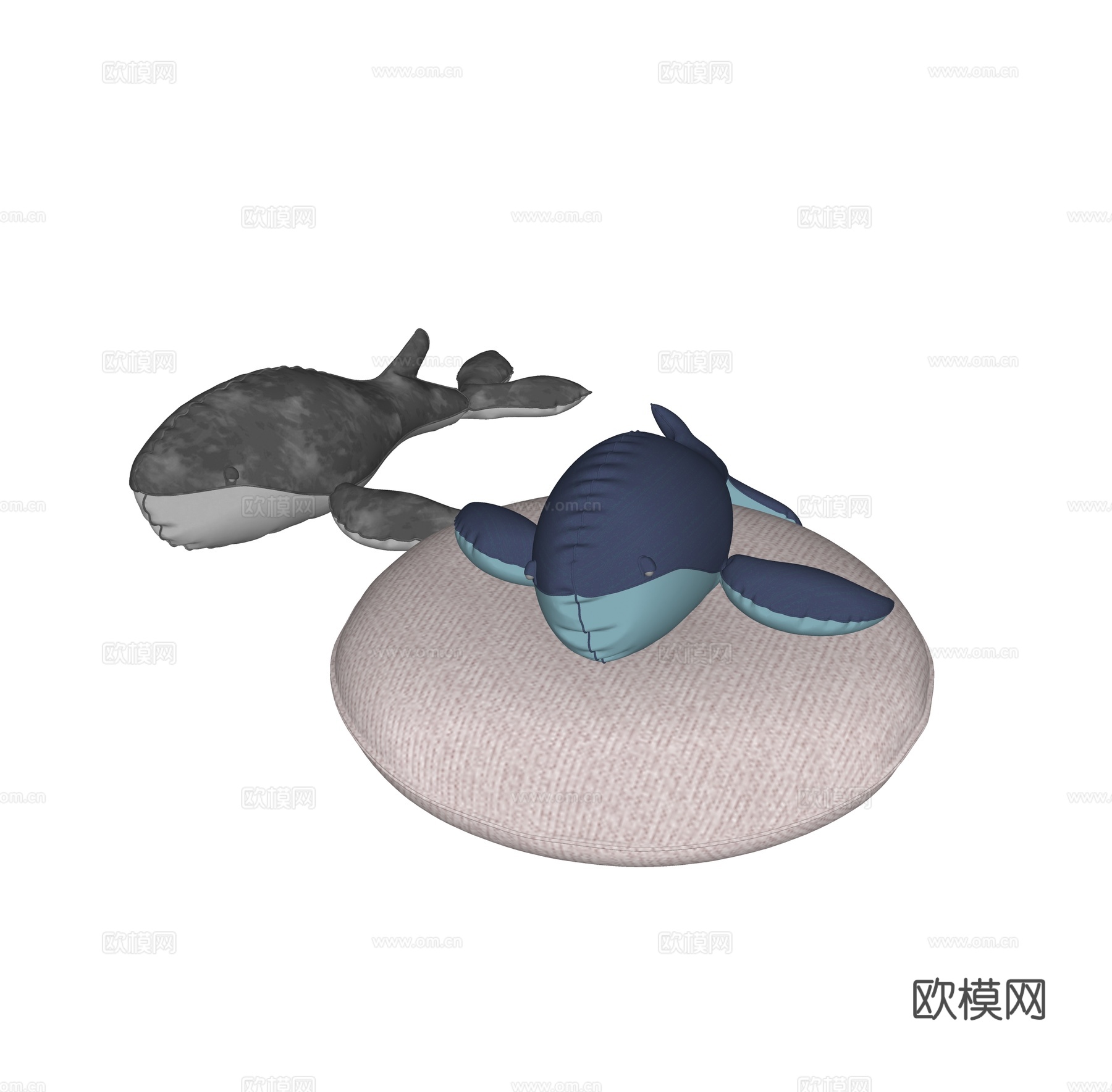 鲨鱼毛绒玩偶su模型