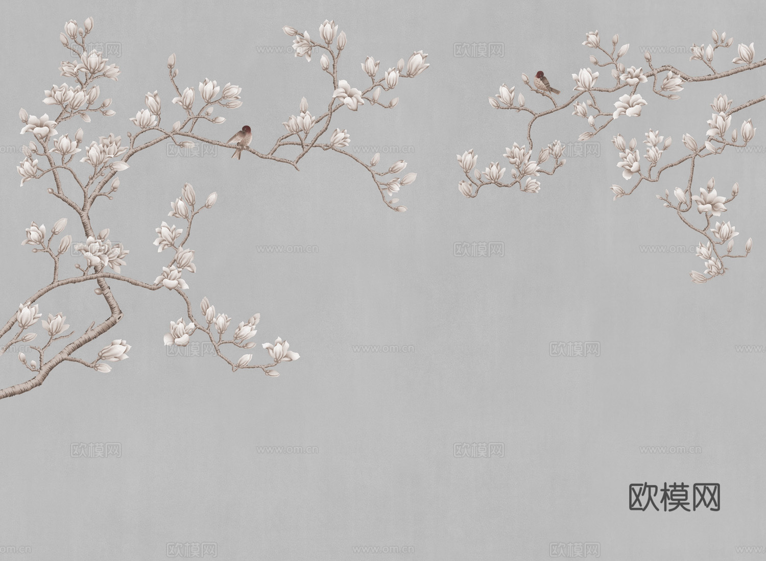 中式花鸟壁纸