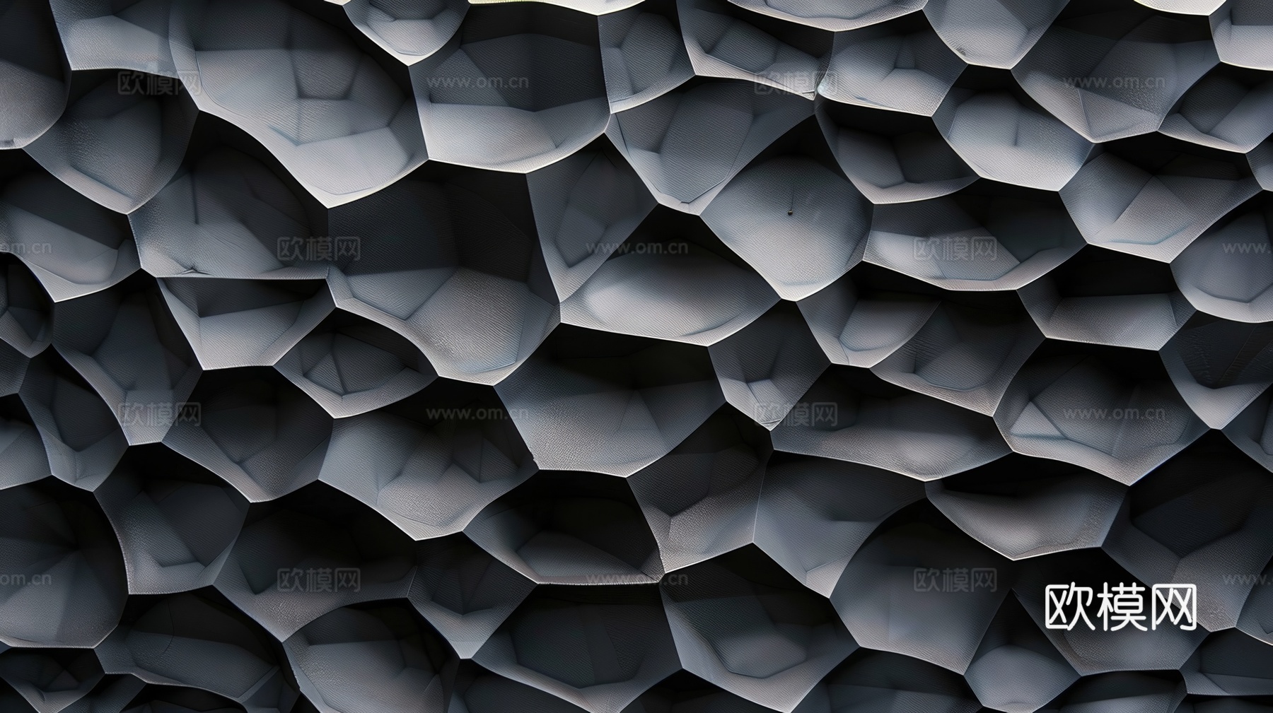 3D浮雕立体砖墙背景下载（渲染图5）