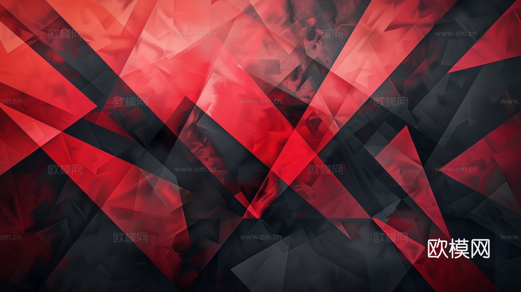 3D浮雕立体砖墙背景下载（渲染图3）