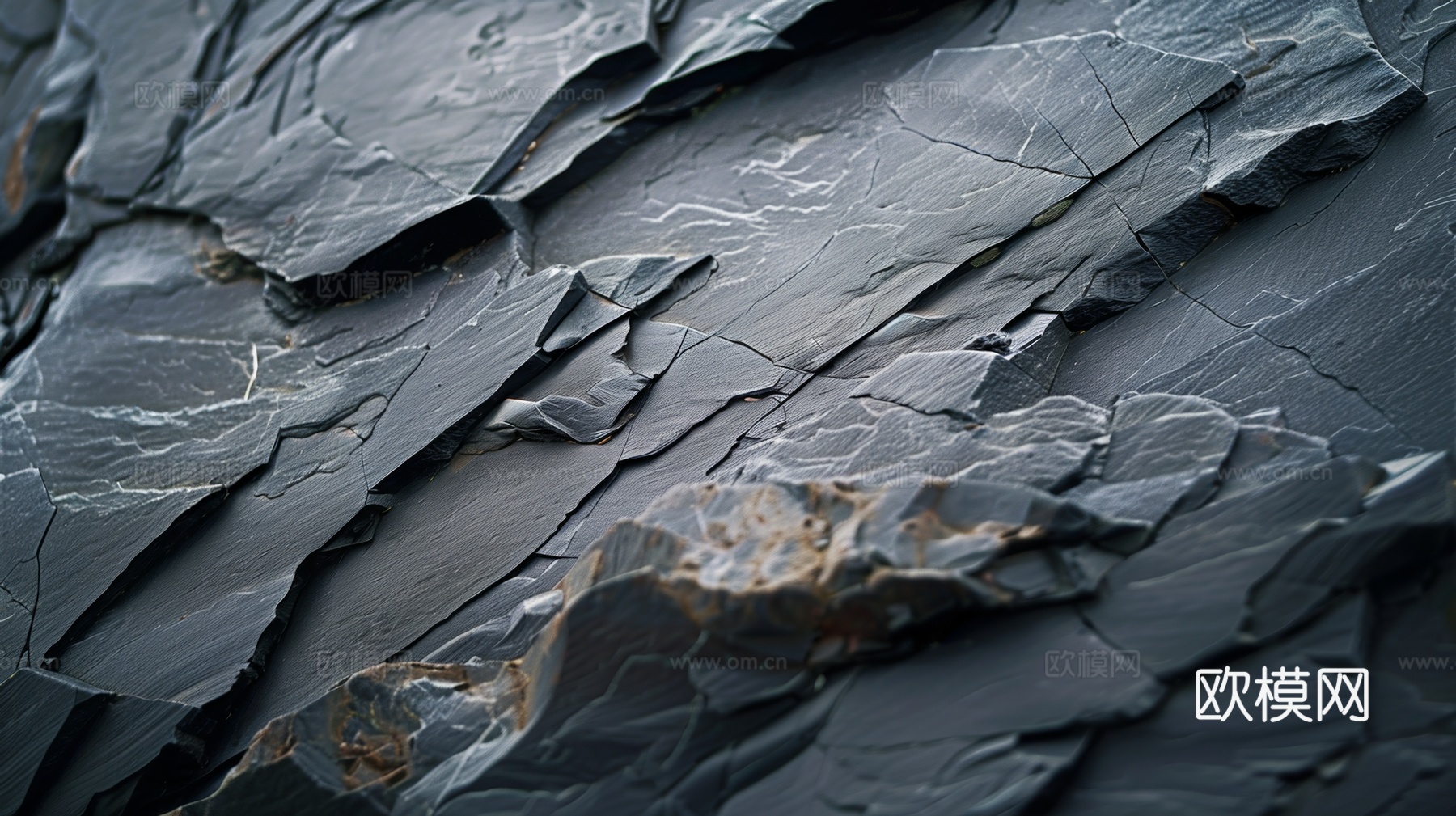 3D浮雕立体砖墙背景下载（渲染图1）