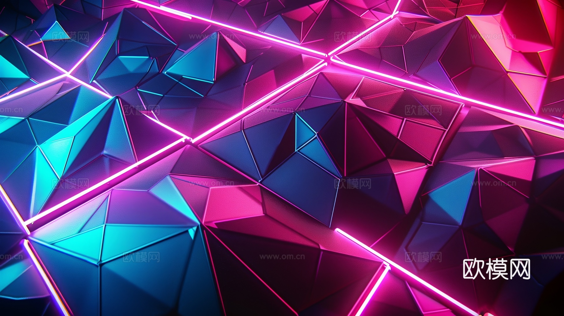 3D浮雕立体砖墙背景