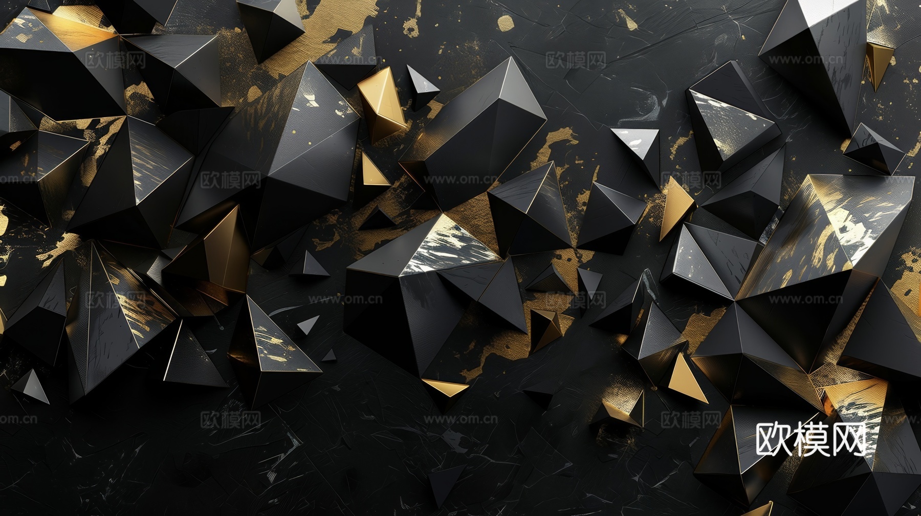 3D浮雕立体砖墙背景下载（渲染图6）