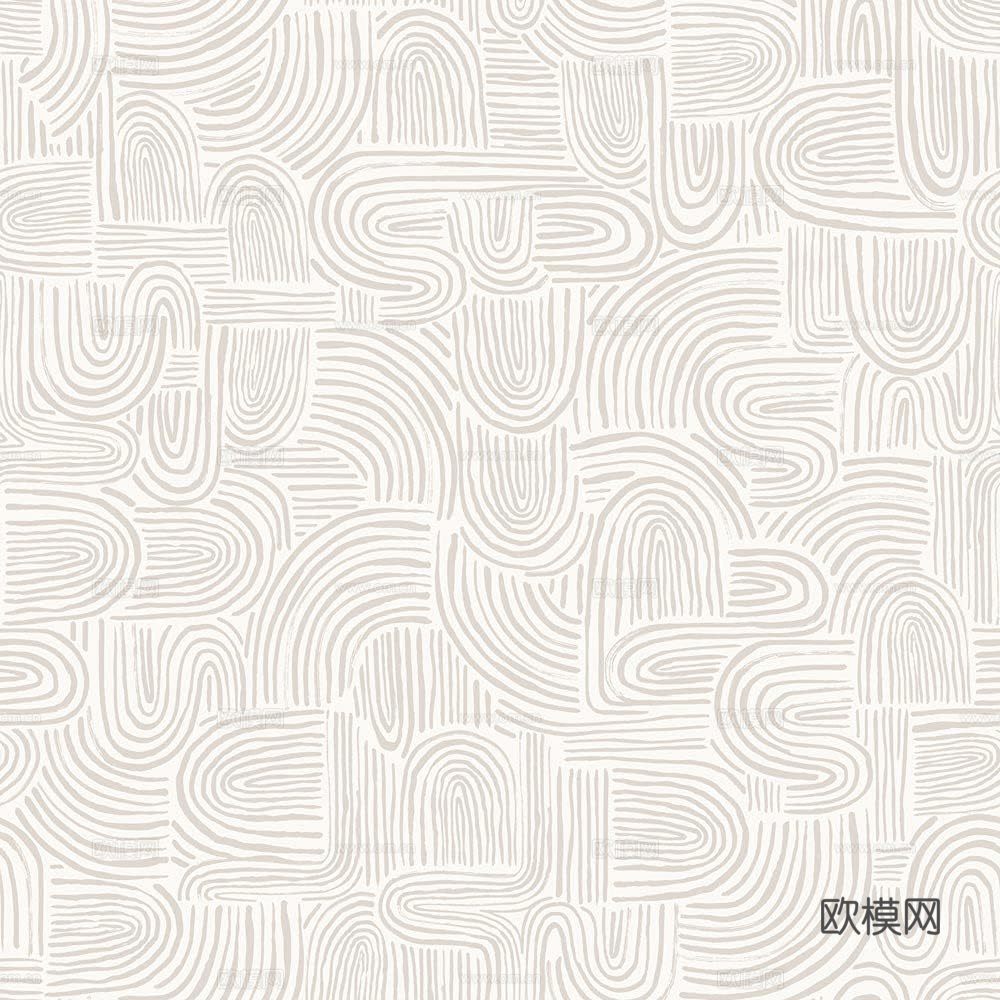 现代素纹地毯