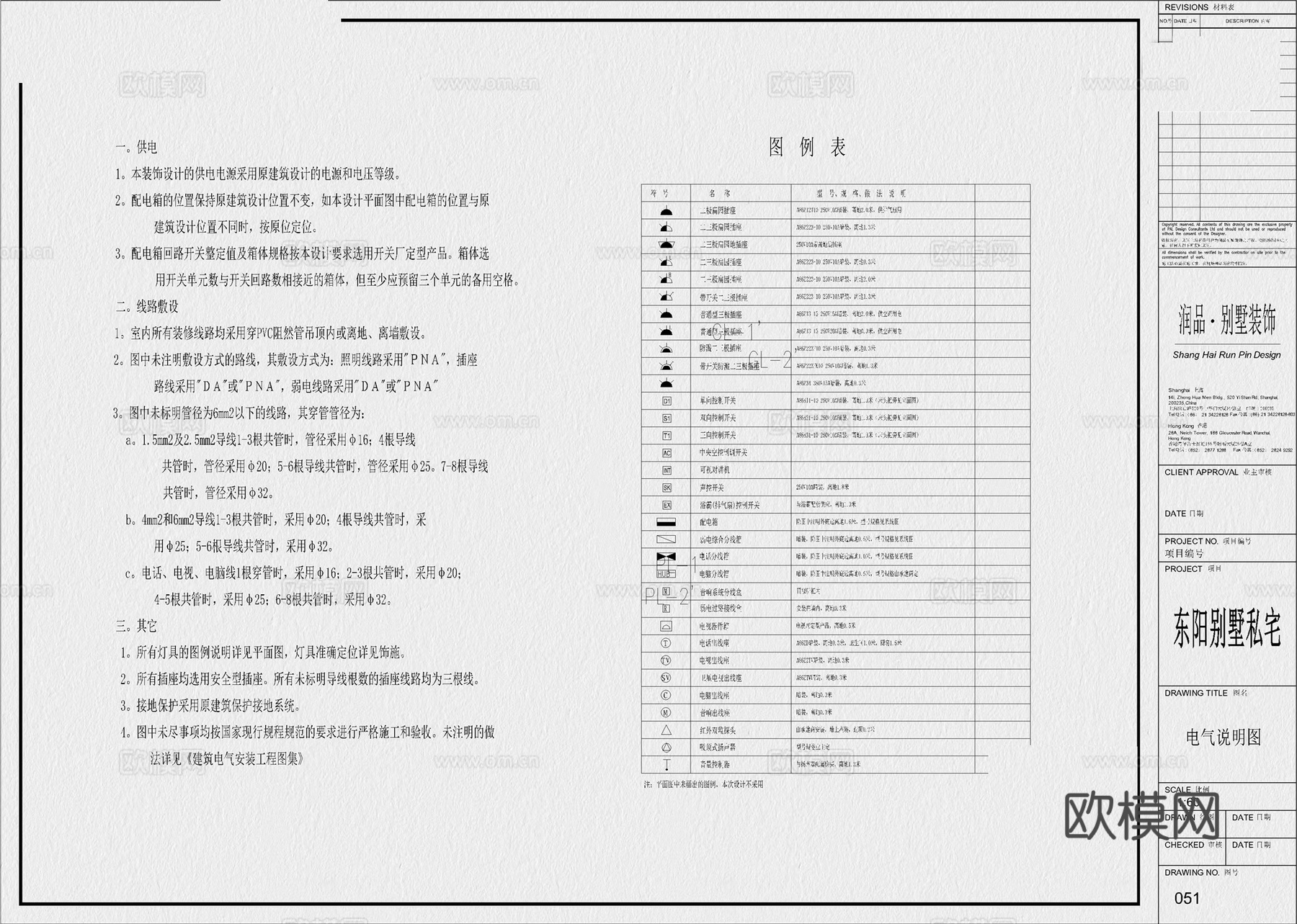 开关插座 移动轨道插座 智能开关 插座面板 照明图例cad施工图