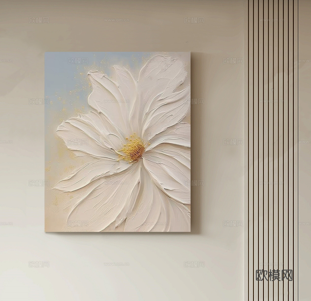 现代奶油挂画 现代简约挂画 卧室挂画 书房挂画 客厅挂画 玄3d模型