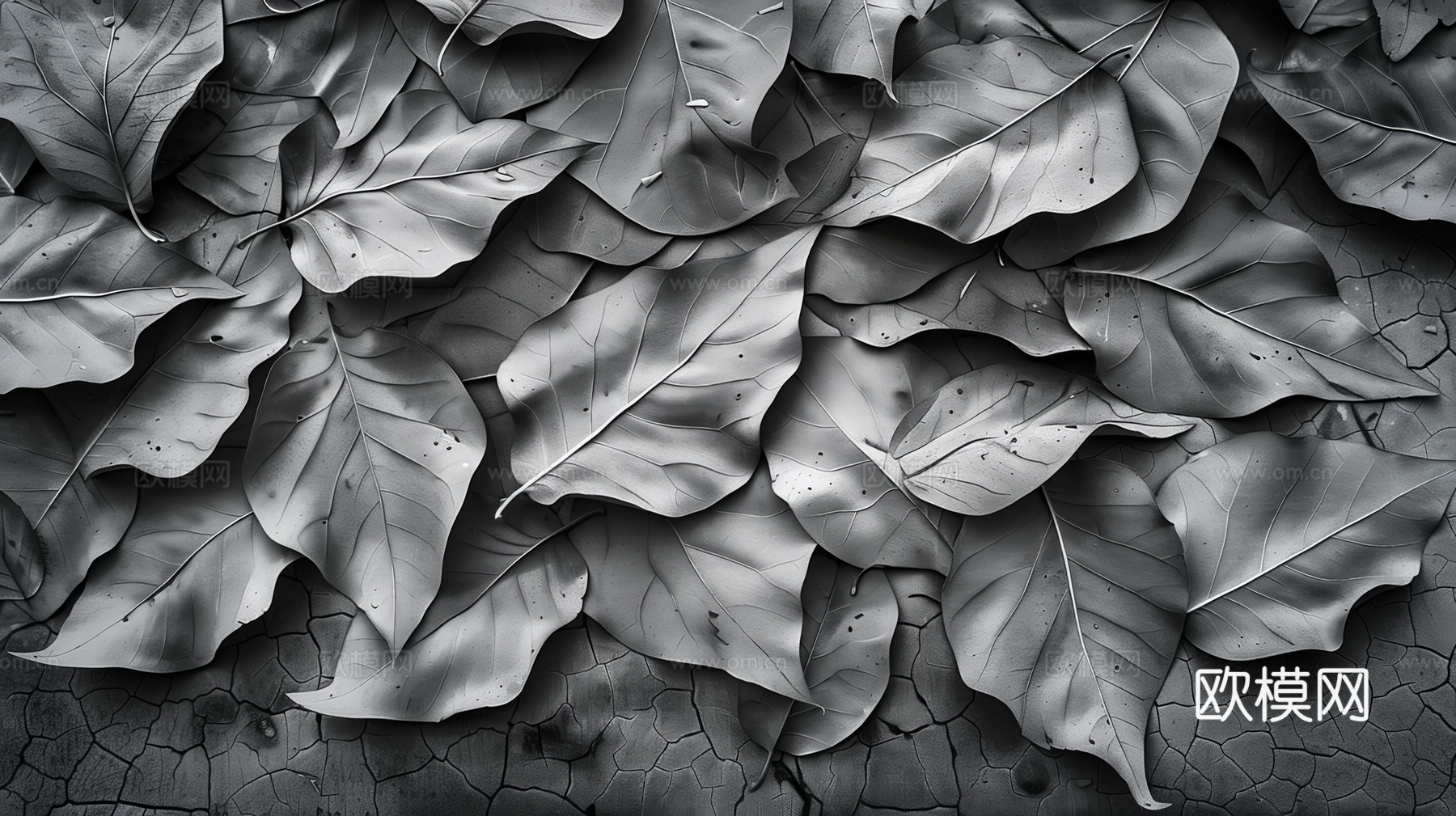 3D浮雕立体砖墙背景下载（渲染图5）