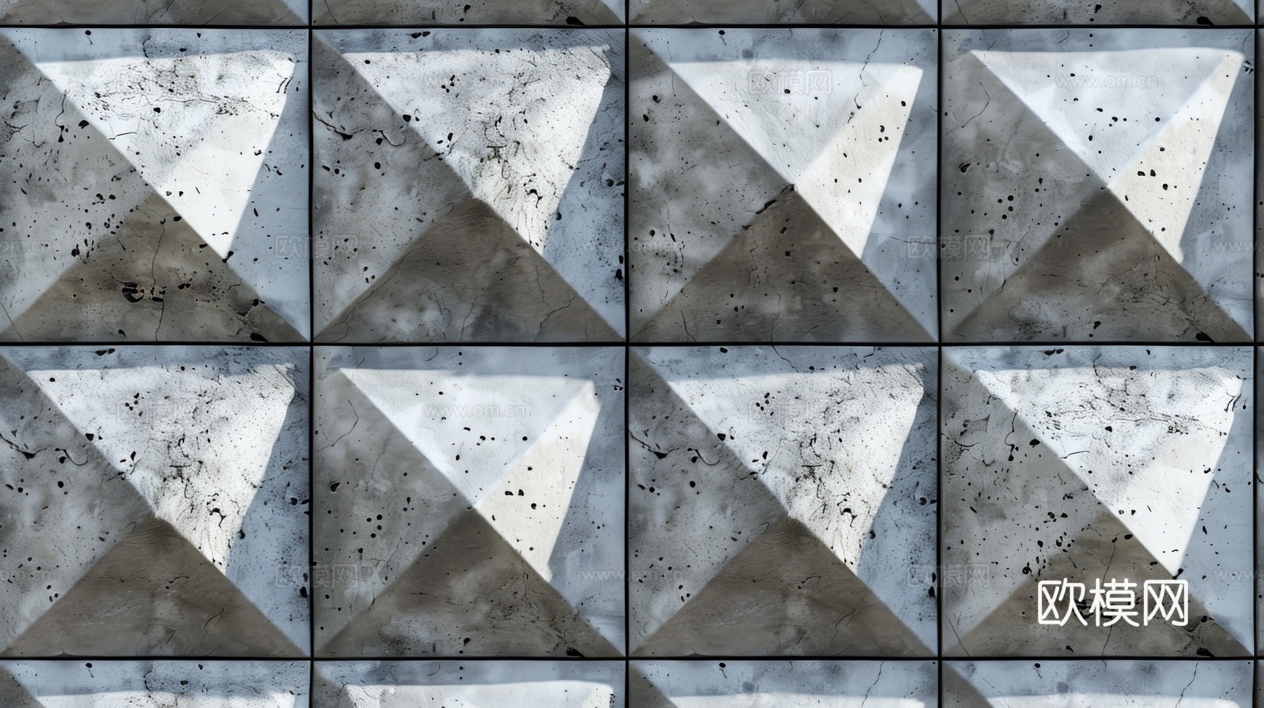 3D浮雕立体砖墙背景下载（渲染图8）