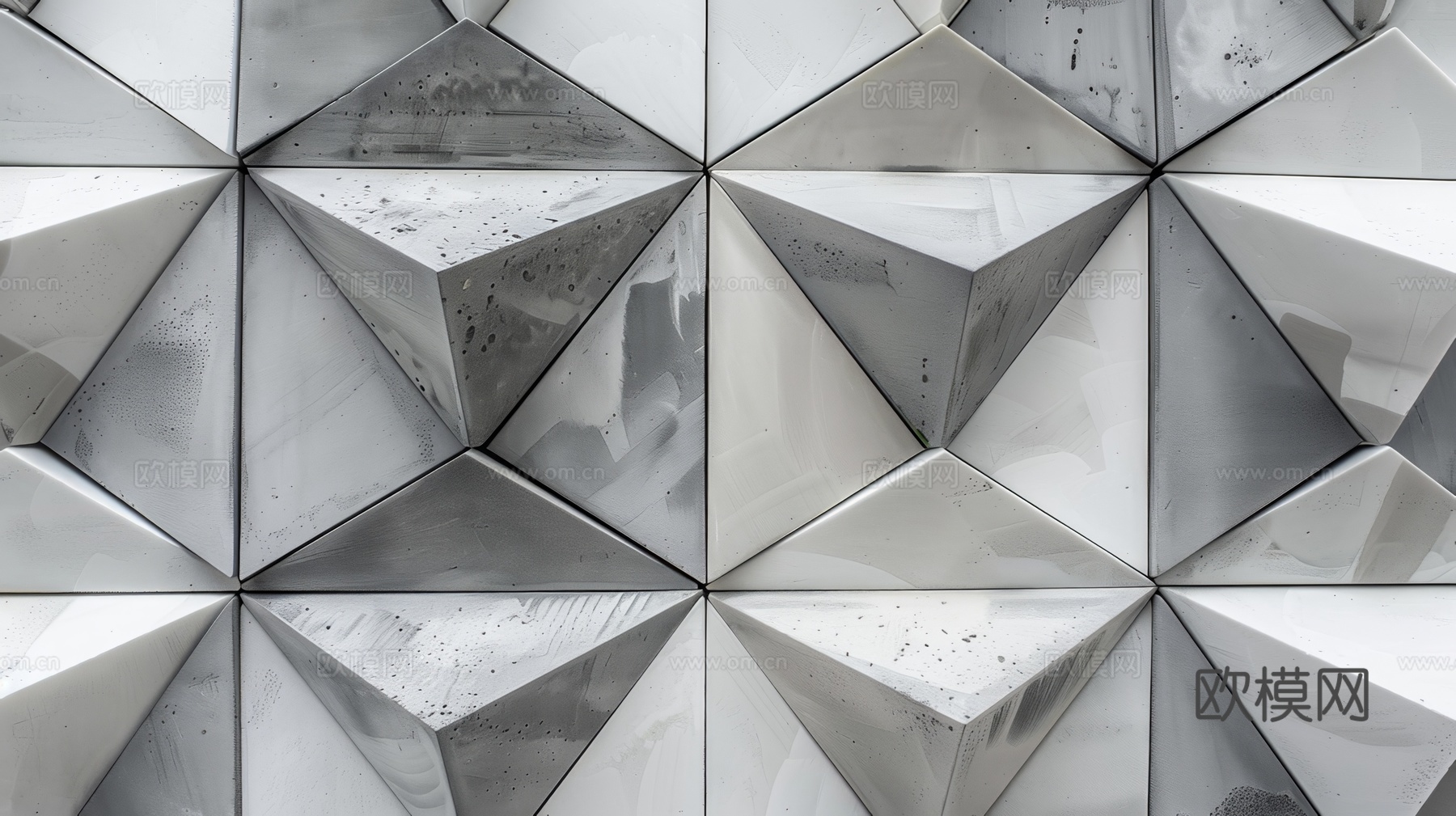 3D浮雕立体砖墙背景下载（渲染图4）