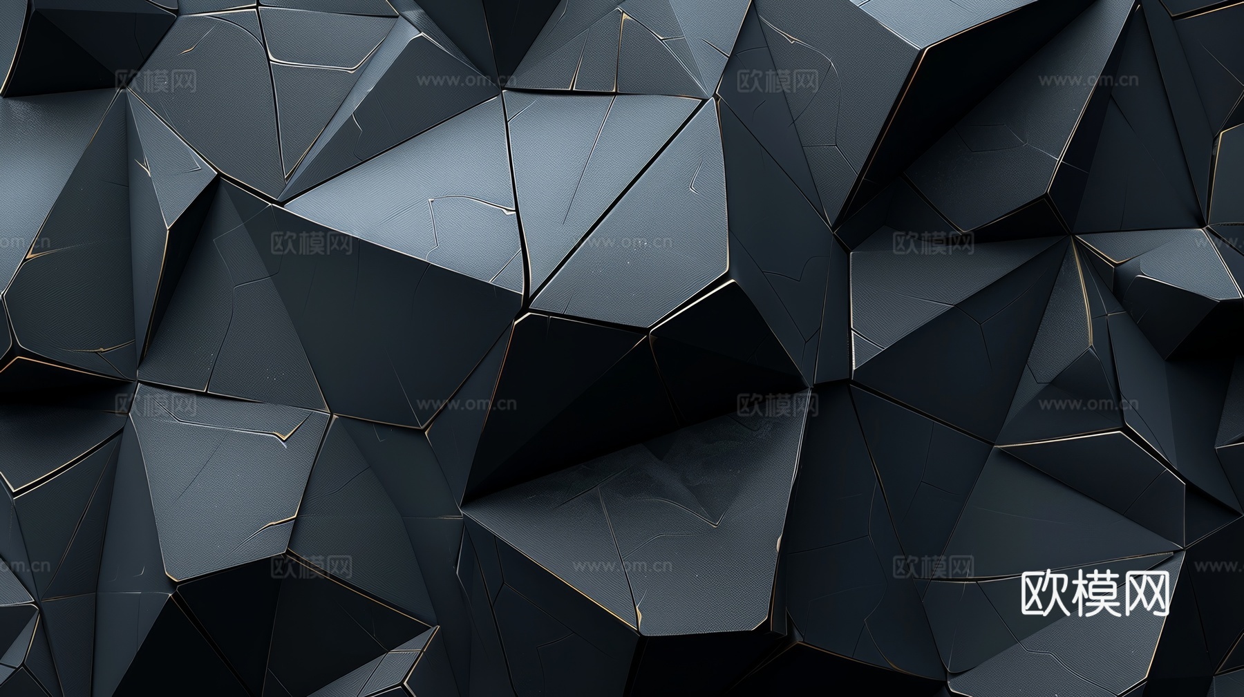 3D浮雕立体砖墙背景