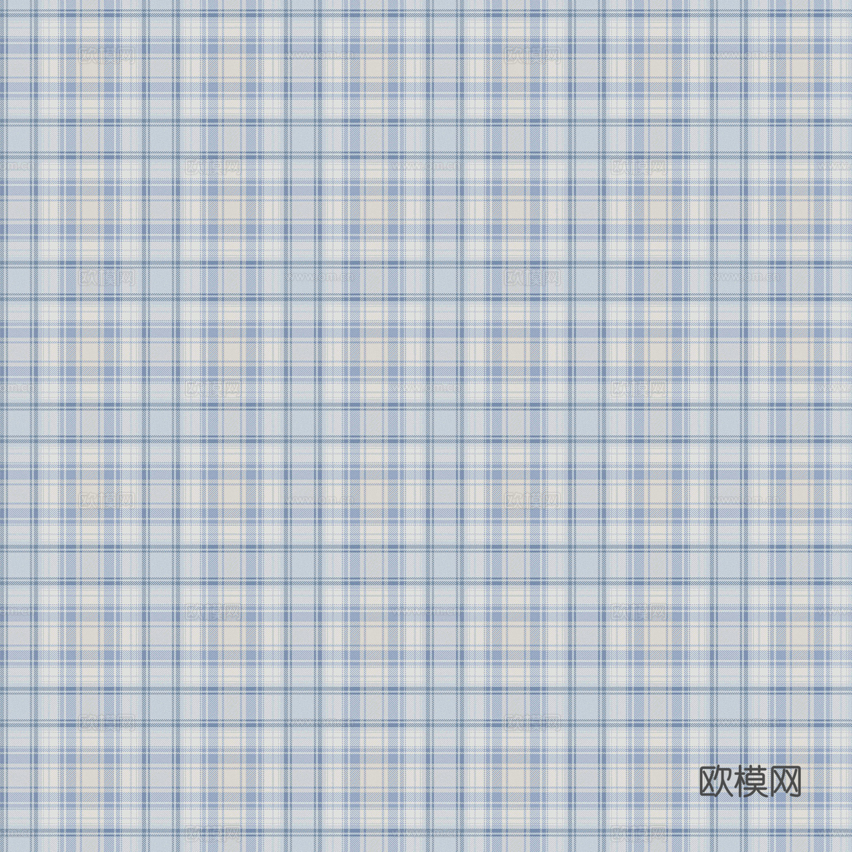 墙布 壁纸 高清_肌理漆布纹 无缝贴图  蓝色格子