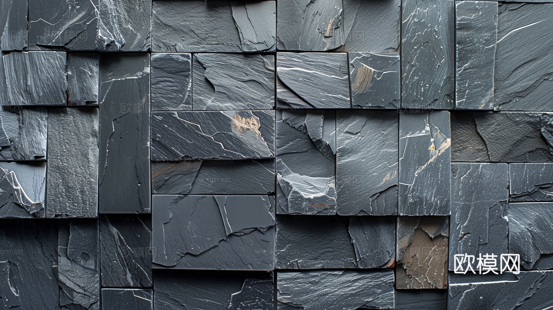 3D浮雕立体砖墙背景下载（渲染图8）