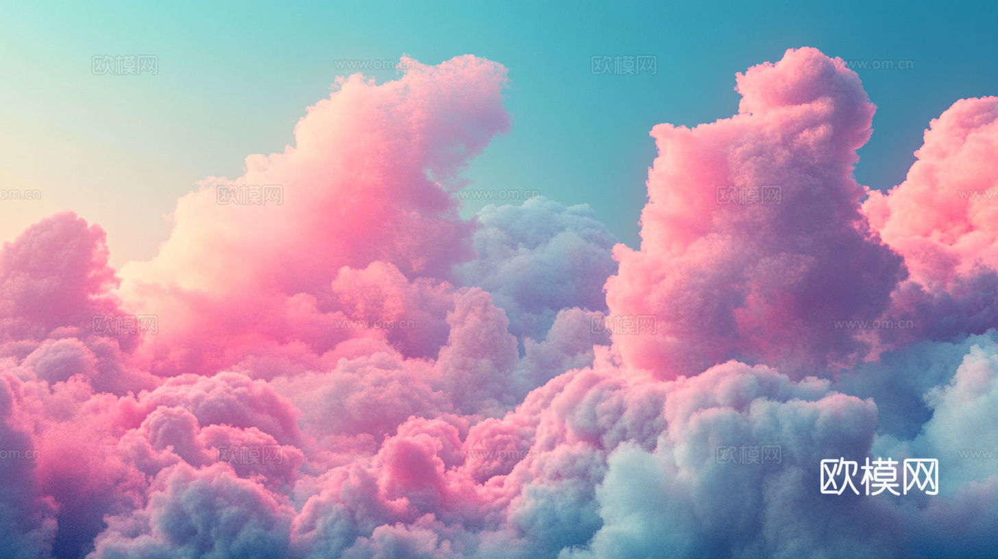 梦幻云彩科幻电视屏幕下载（渲染图6）