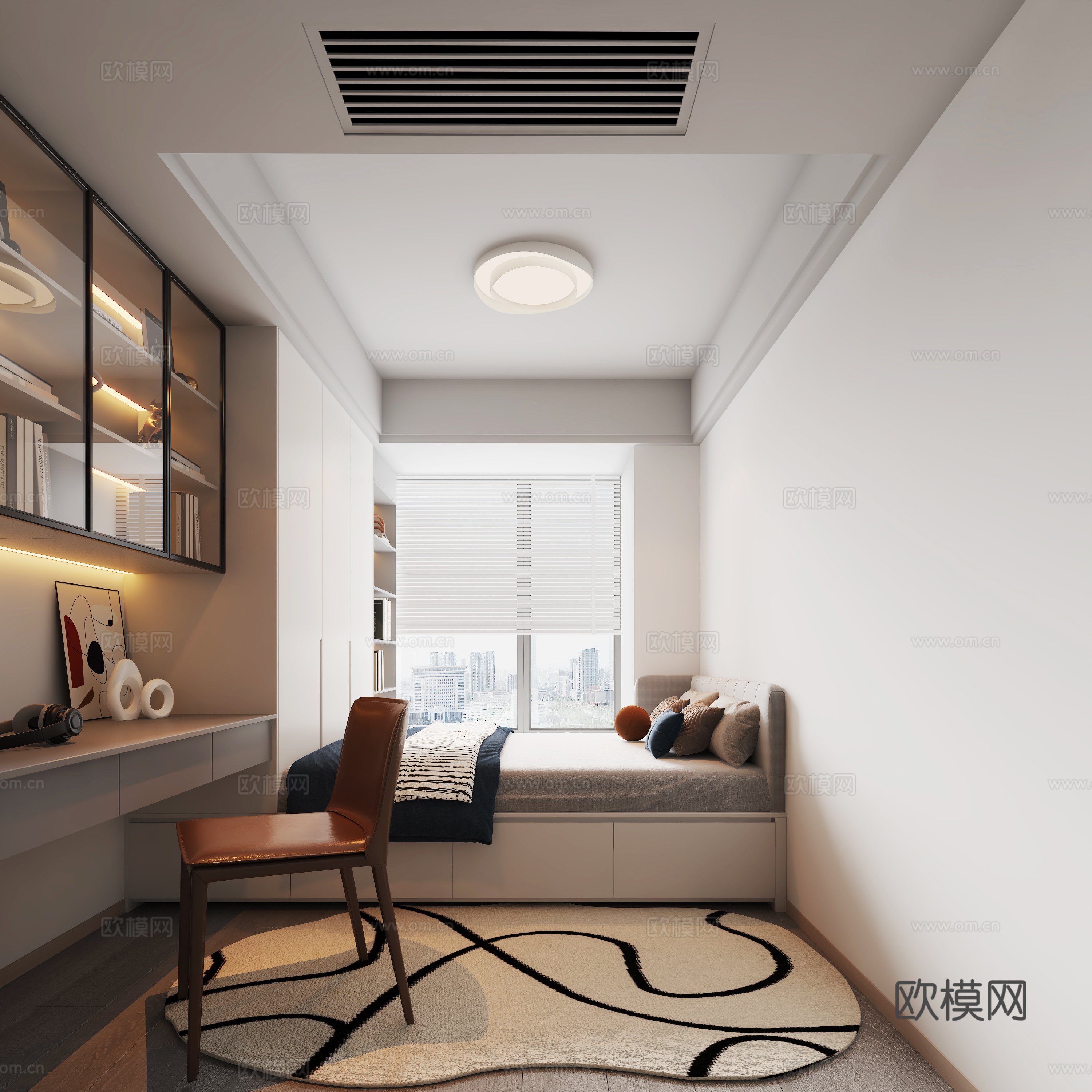 多功能房3d模型