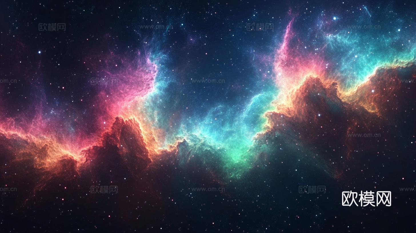 梦幻云彩科幻电视屏幕下载（渲染图5）