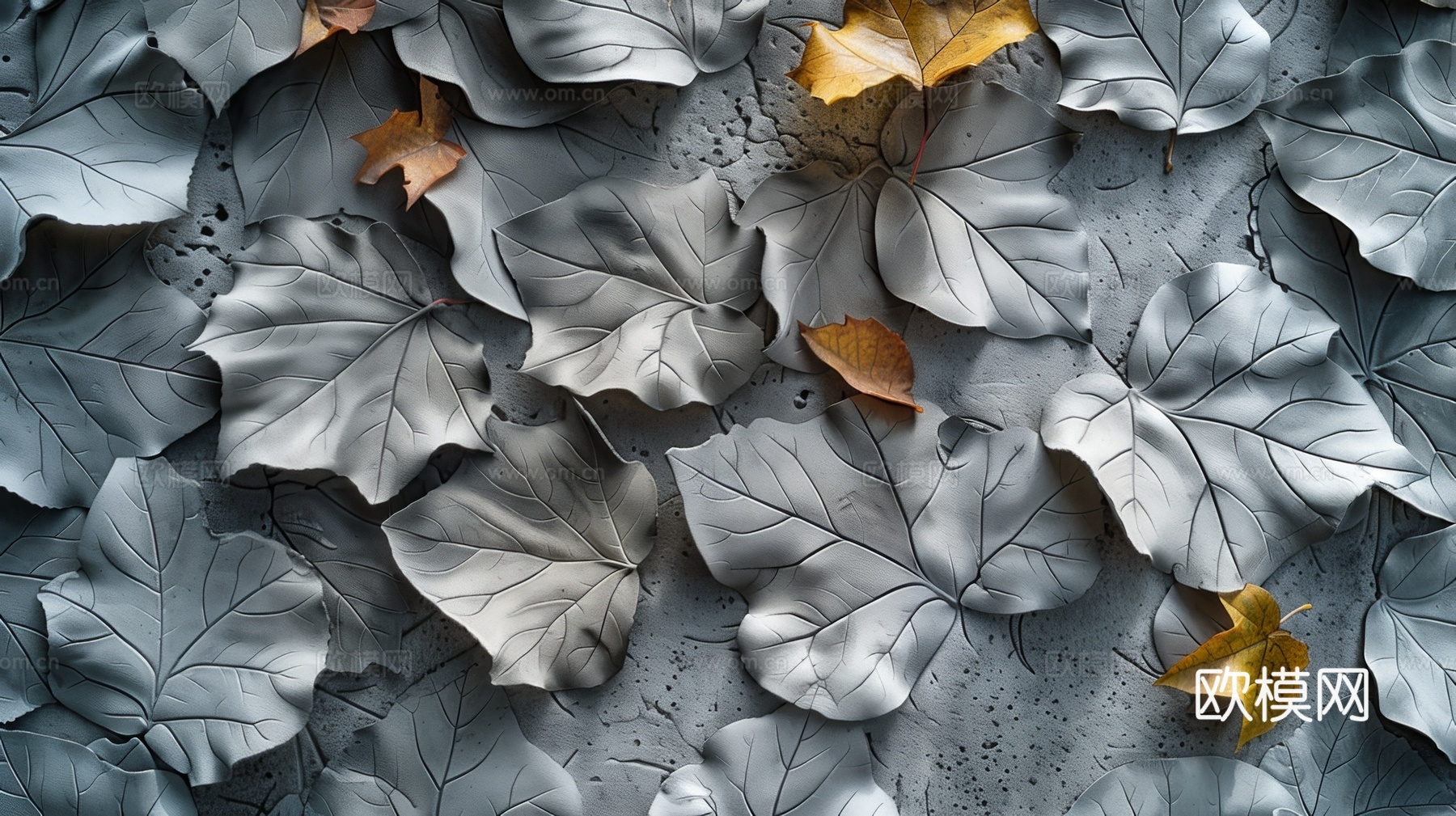 3D浮雕立体砖墙背景