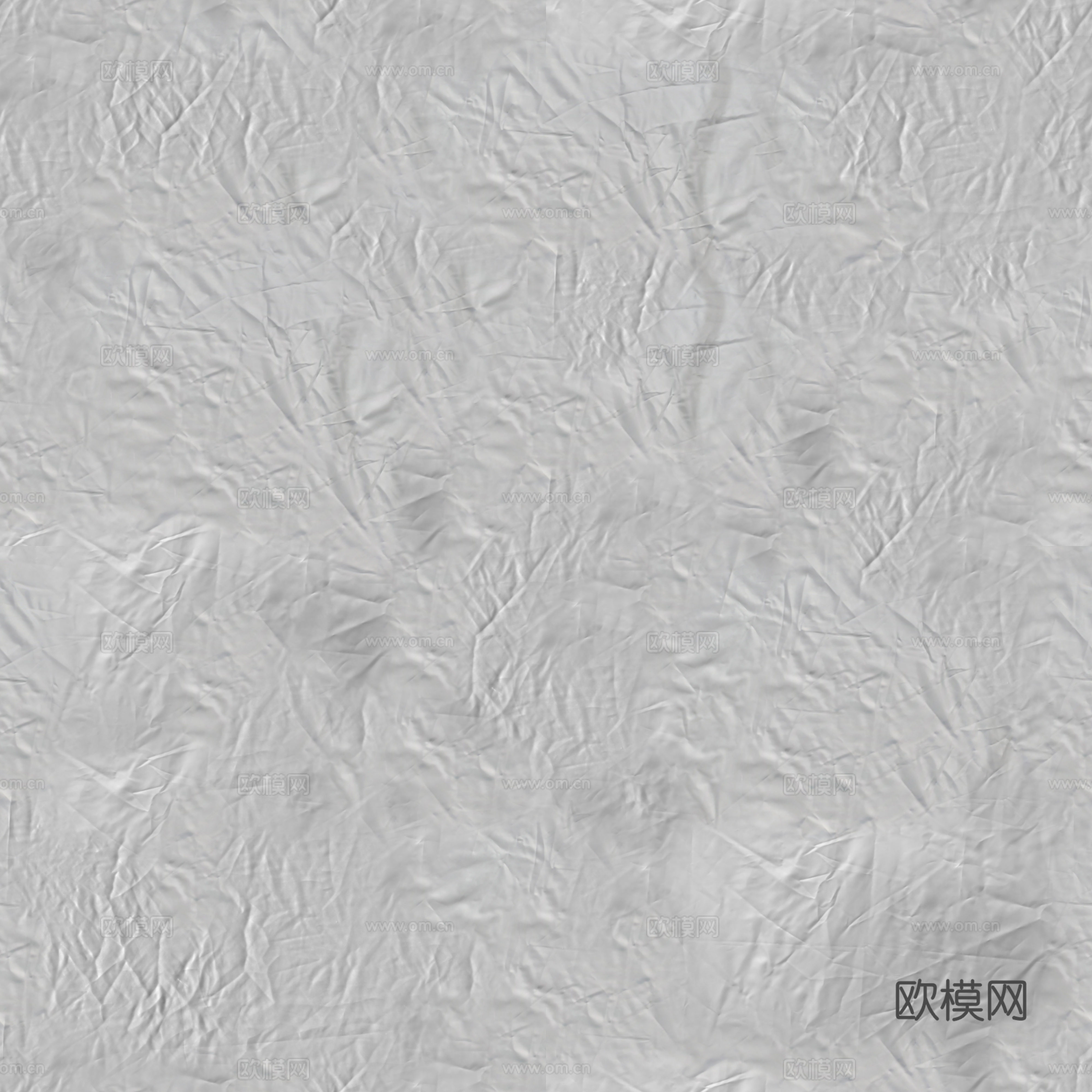 凹凸黑白-折皱贴图