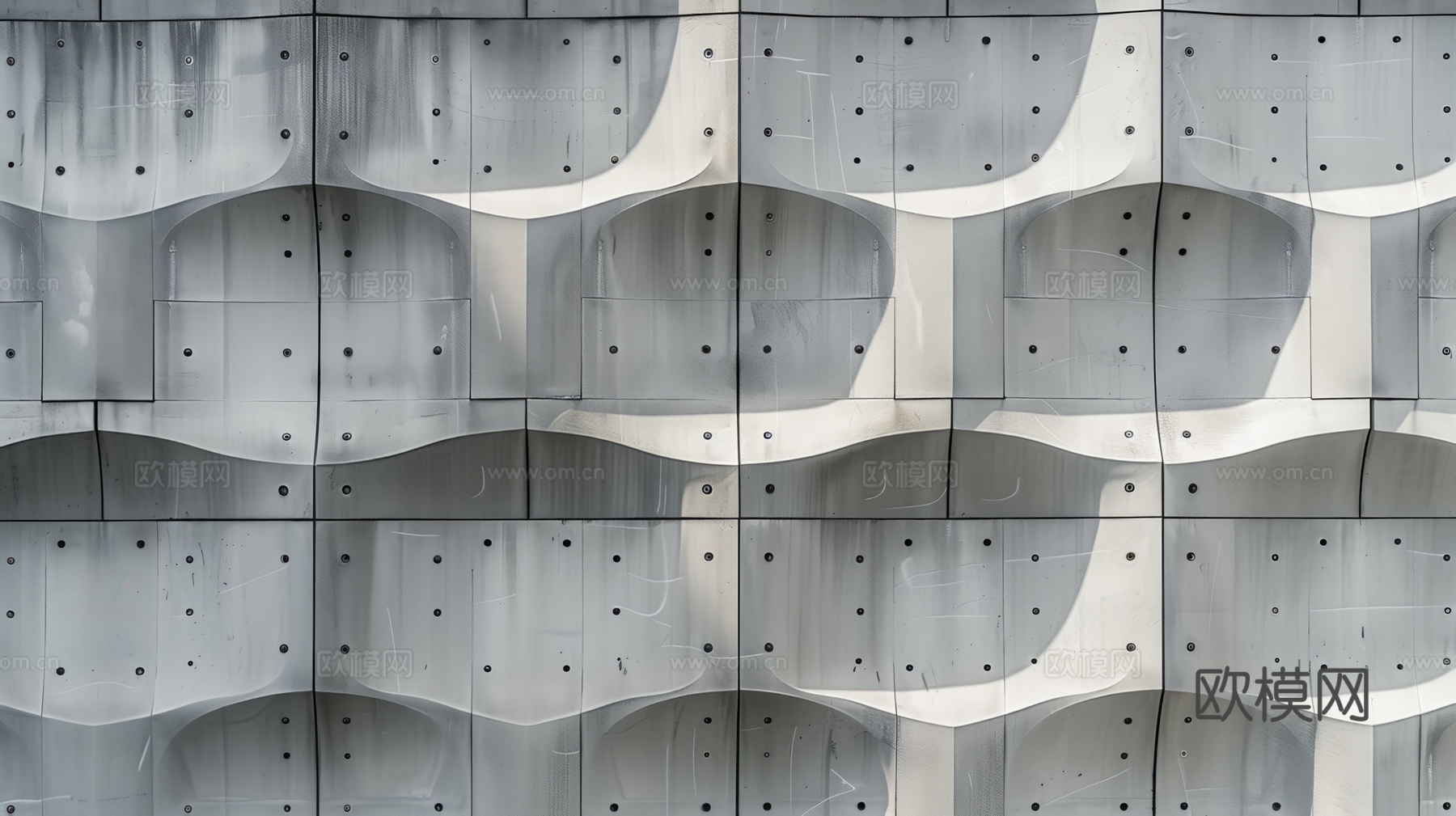 3D浮雕立体砖墙背景下载（渲染图8）