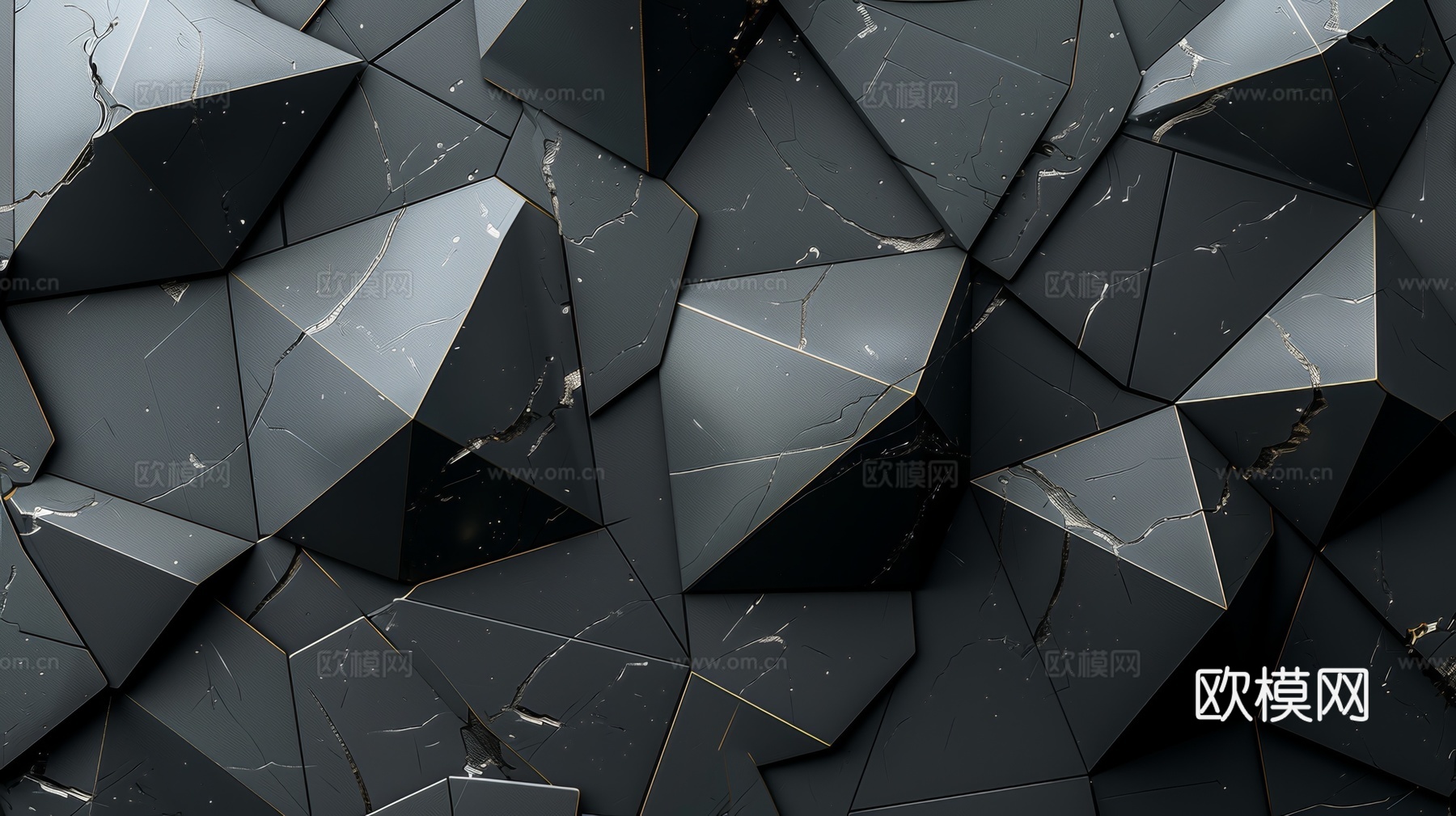 3D浮雕立体砖墙背景下载（渲染图7）