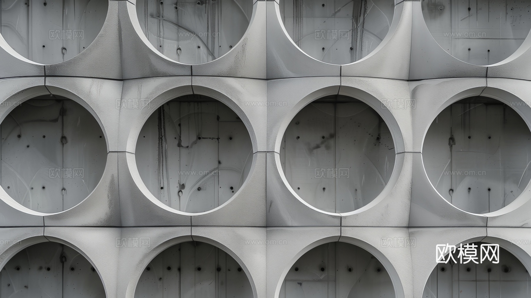 3D浮雕立体砖墙背景下载（渲染图3）