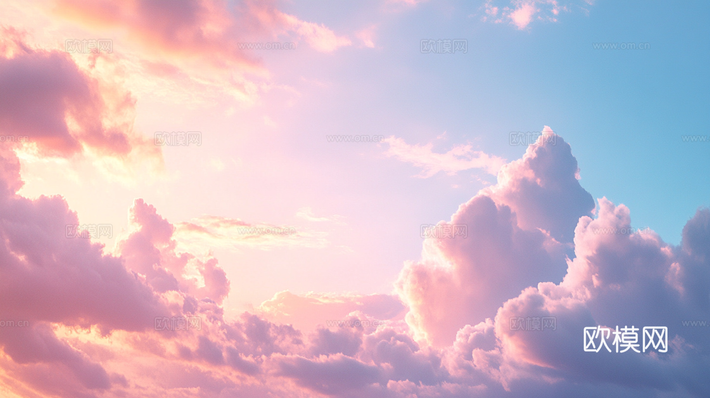 梦幻云彩科幻电视屏幕下载（渲染图6）