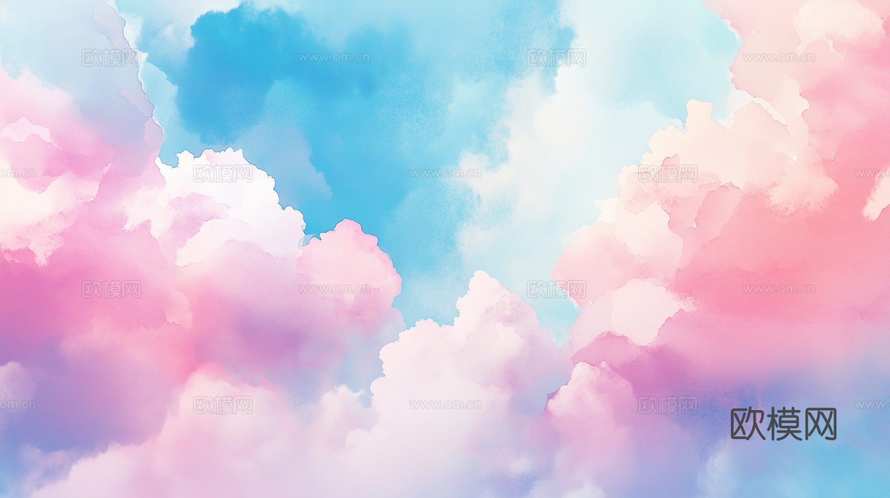 梦幻云彩科幻电视屏幕下载（渲染图7）