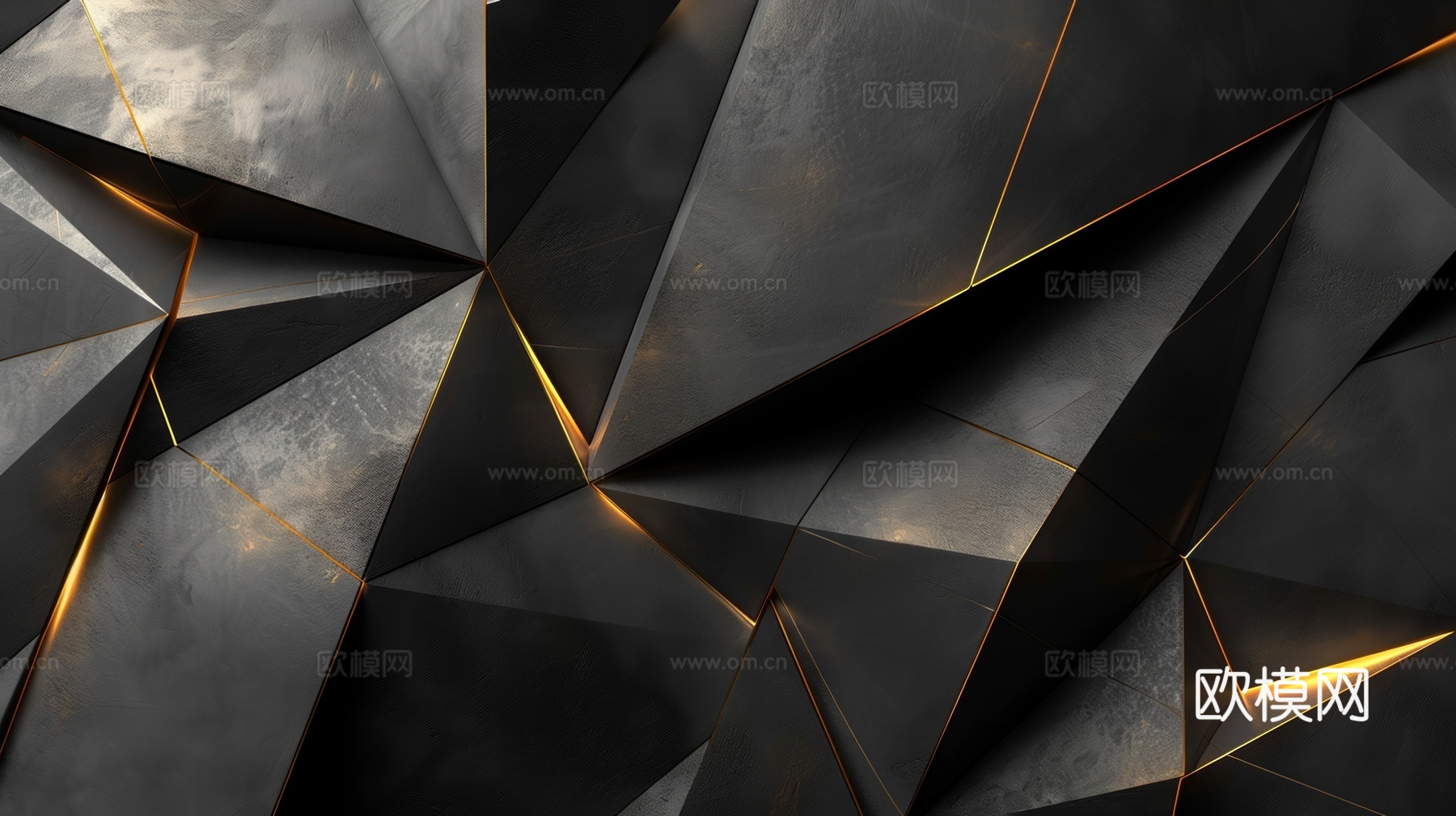 3D浮雕立体砖墙背景下载（渲染图2）