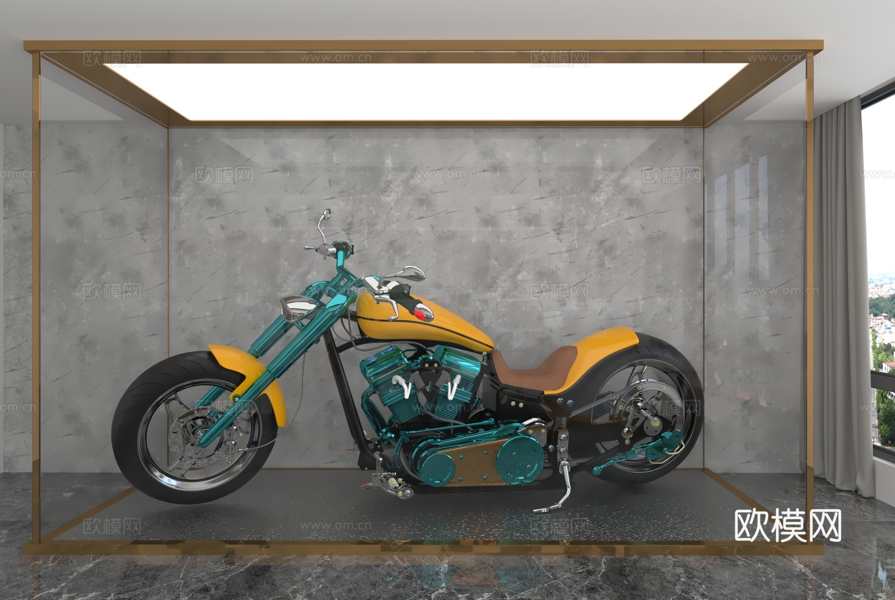 摩托车3d模型