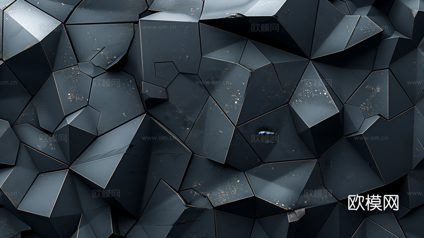 3D浮雕立体砖墙背景下载（渲染图8）