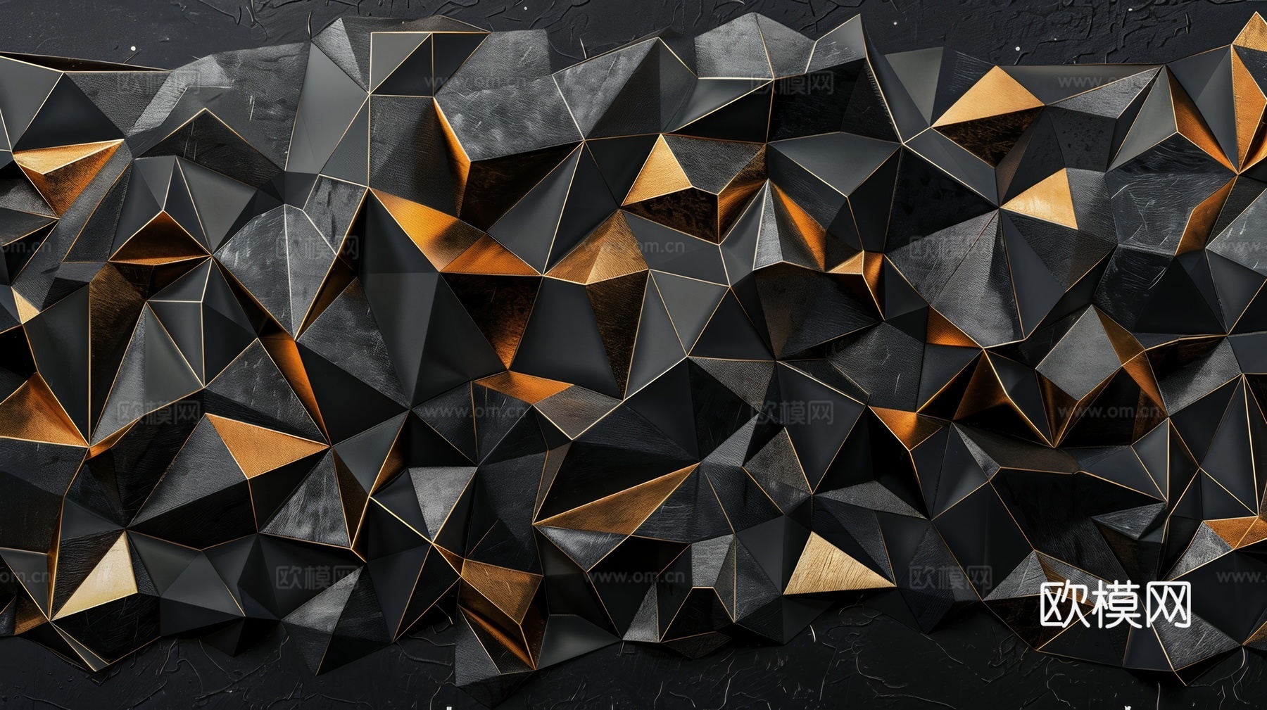 3D浮雕立体砖墙背景下载（渲染图4）