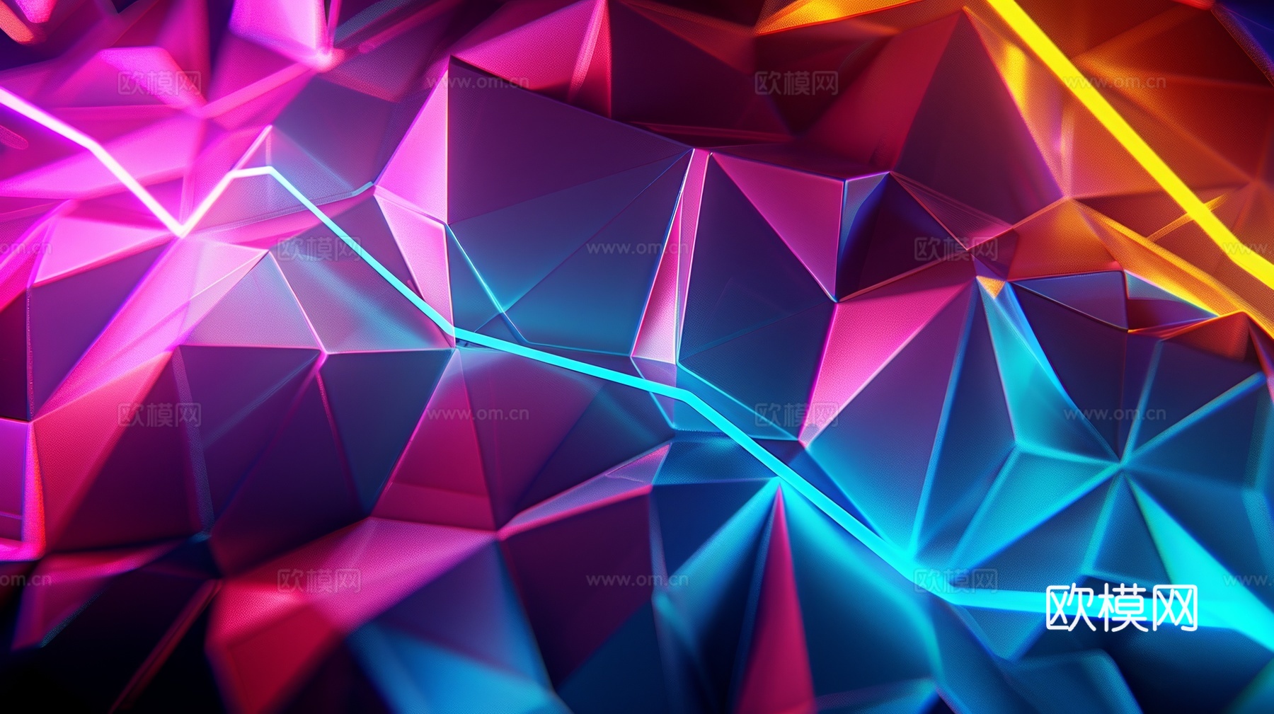3D浮雕立体砖墙背景
