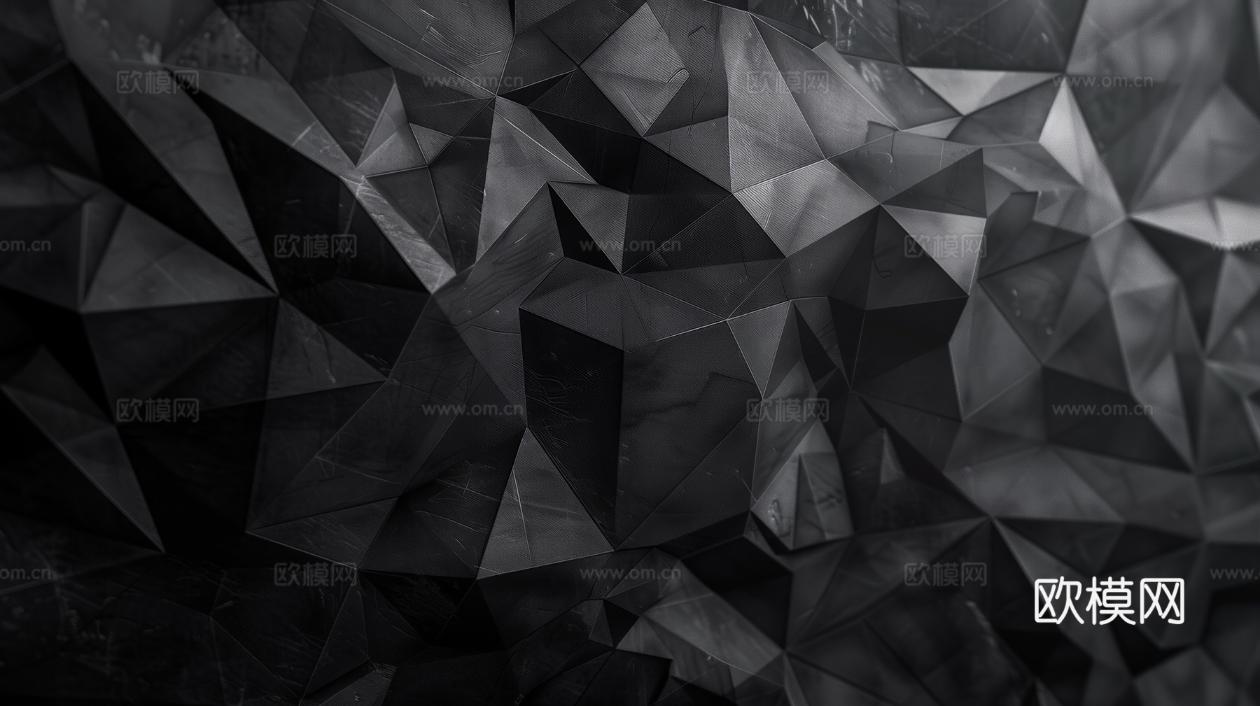 3D浮雕立体砖墙背景下载（渲染图4）