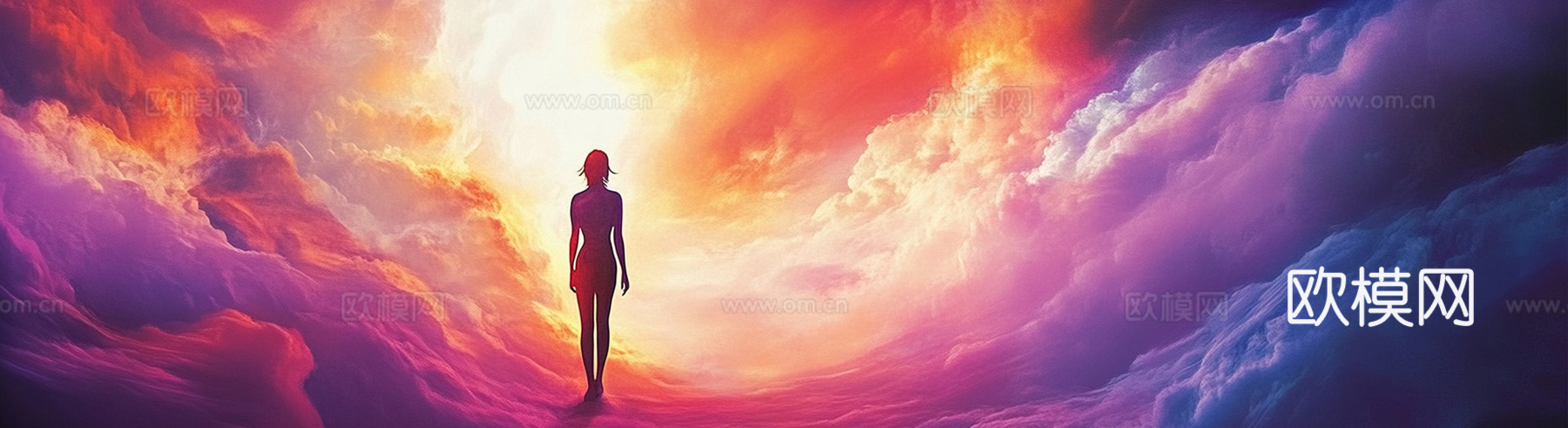 梦幻云彩科幻电视屏幕下载（渲染图5）