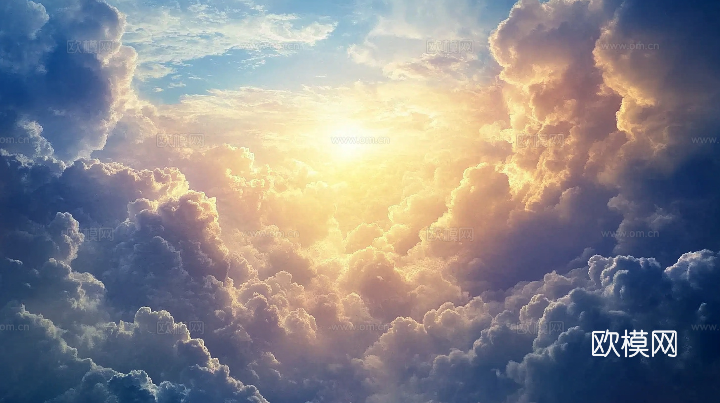 梦幻云彩科幻电视屏幕下载（渲染图5）