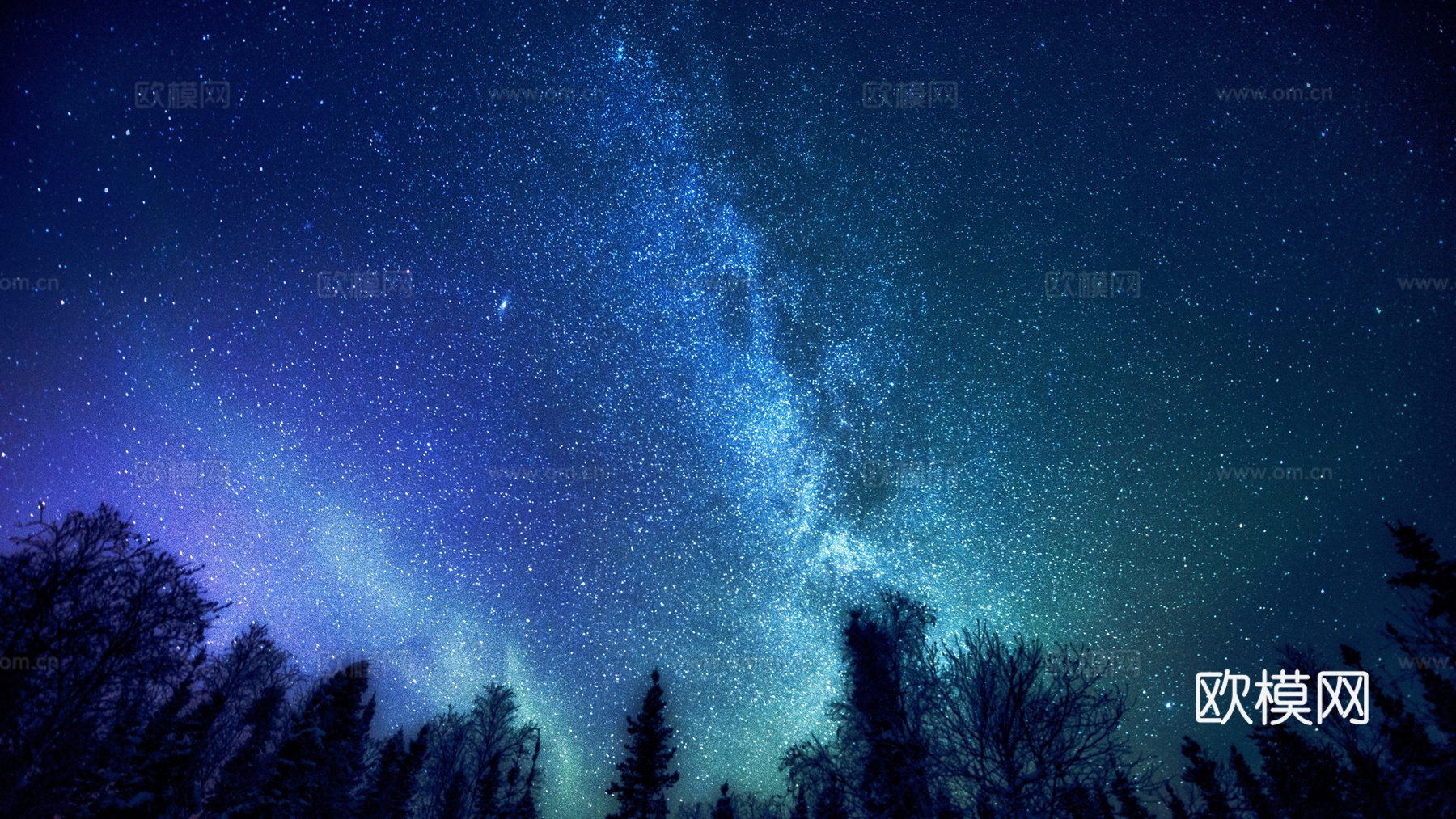银河系星空