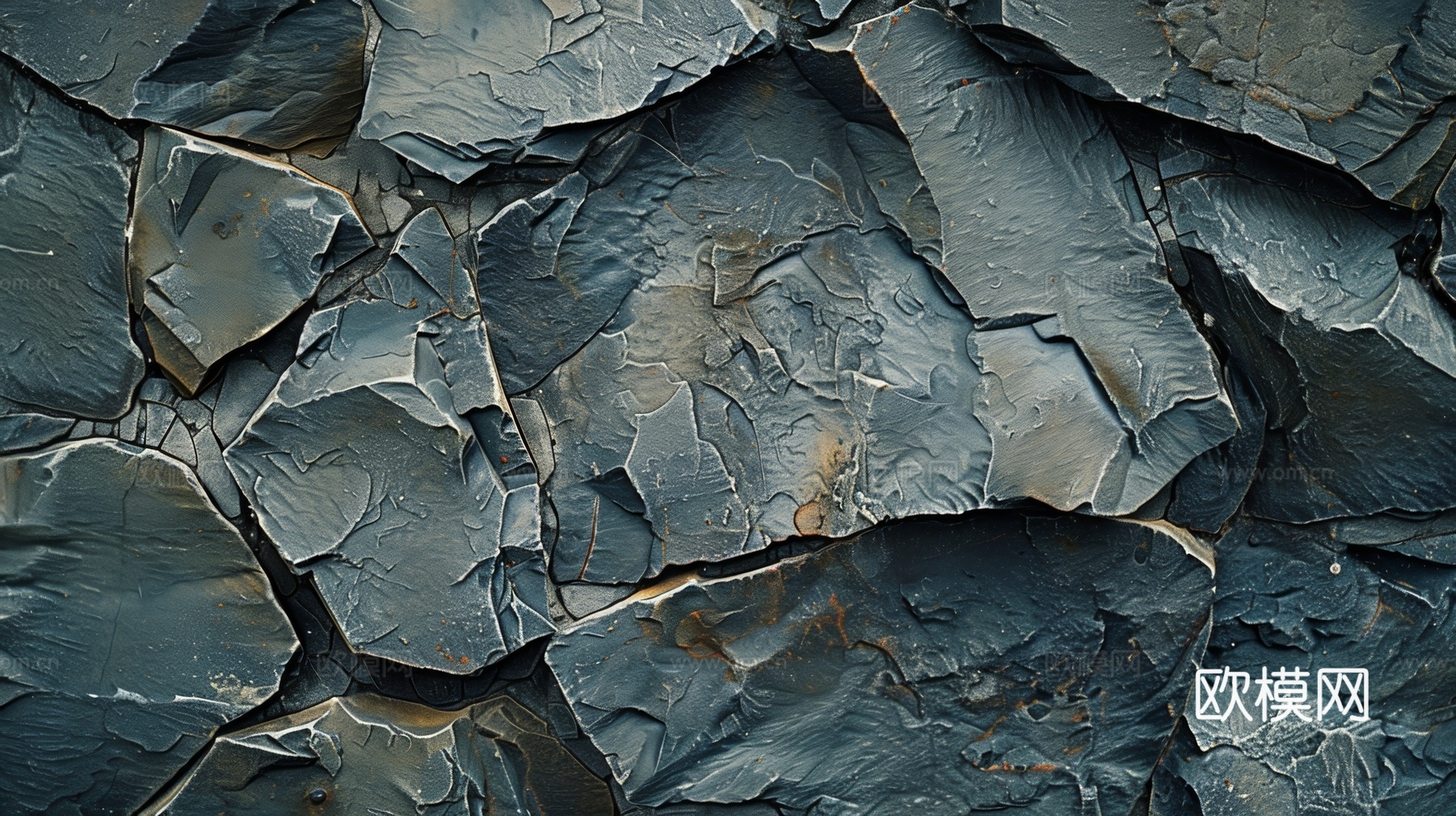 3D浮雕立体砖墙背景