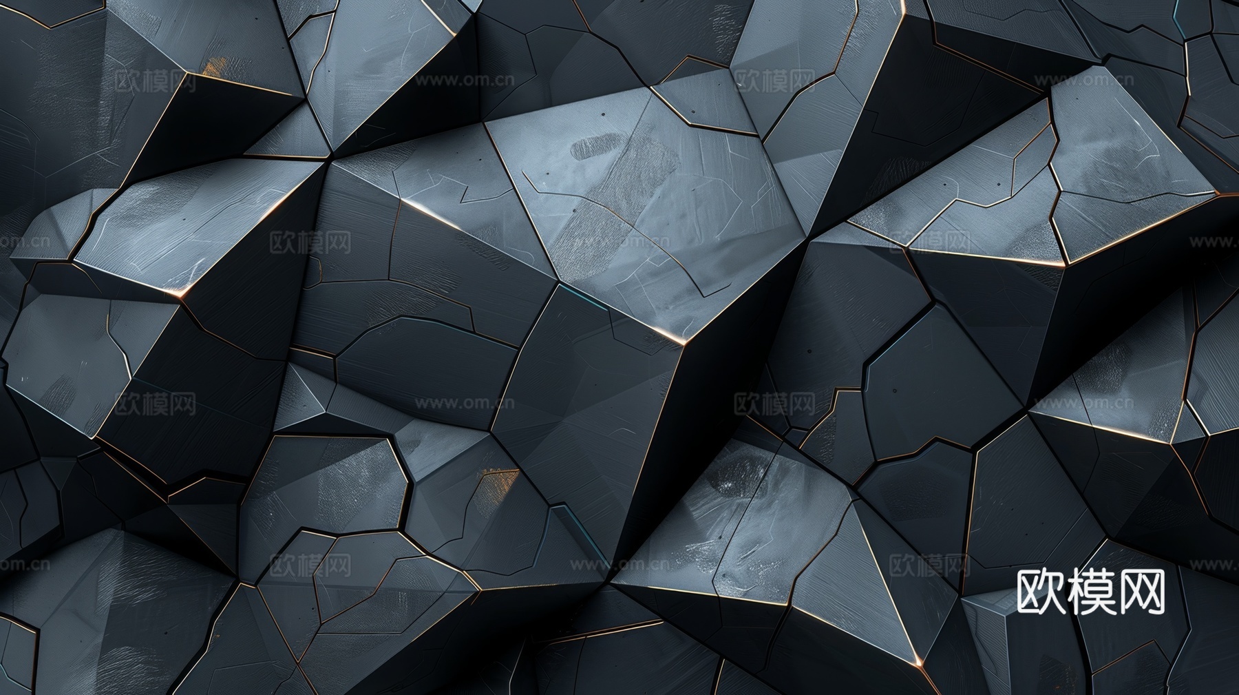 3D浮雕立体砖墙背景下载（渲染图5）