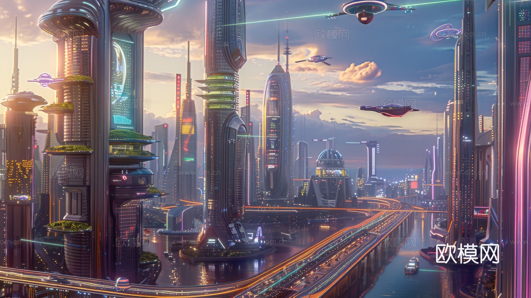 外景未来科幻城市