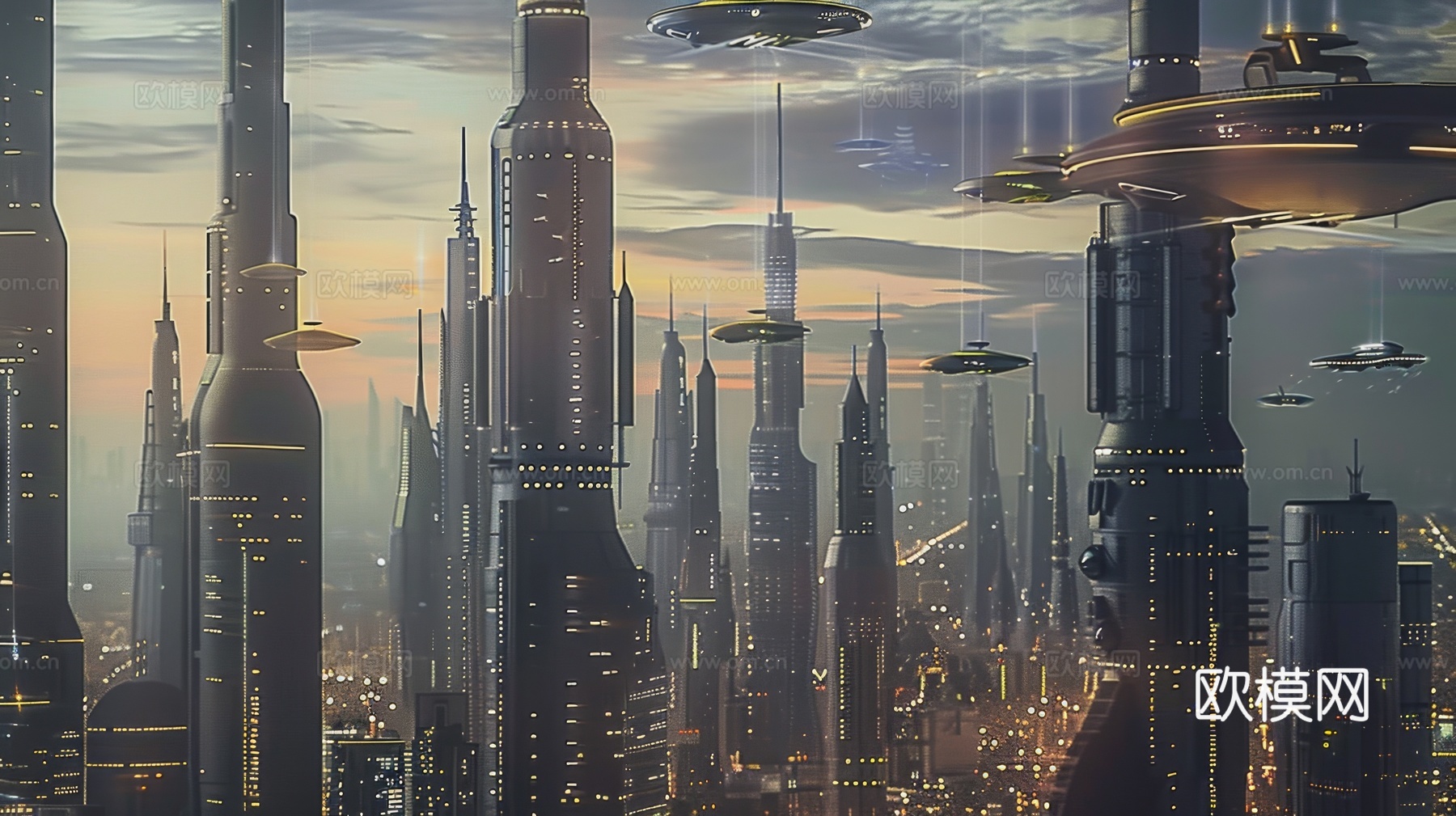 外景未来科幻城市