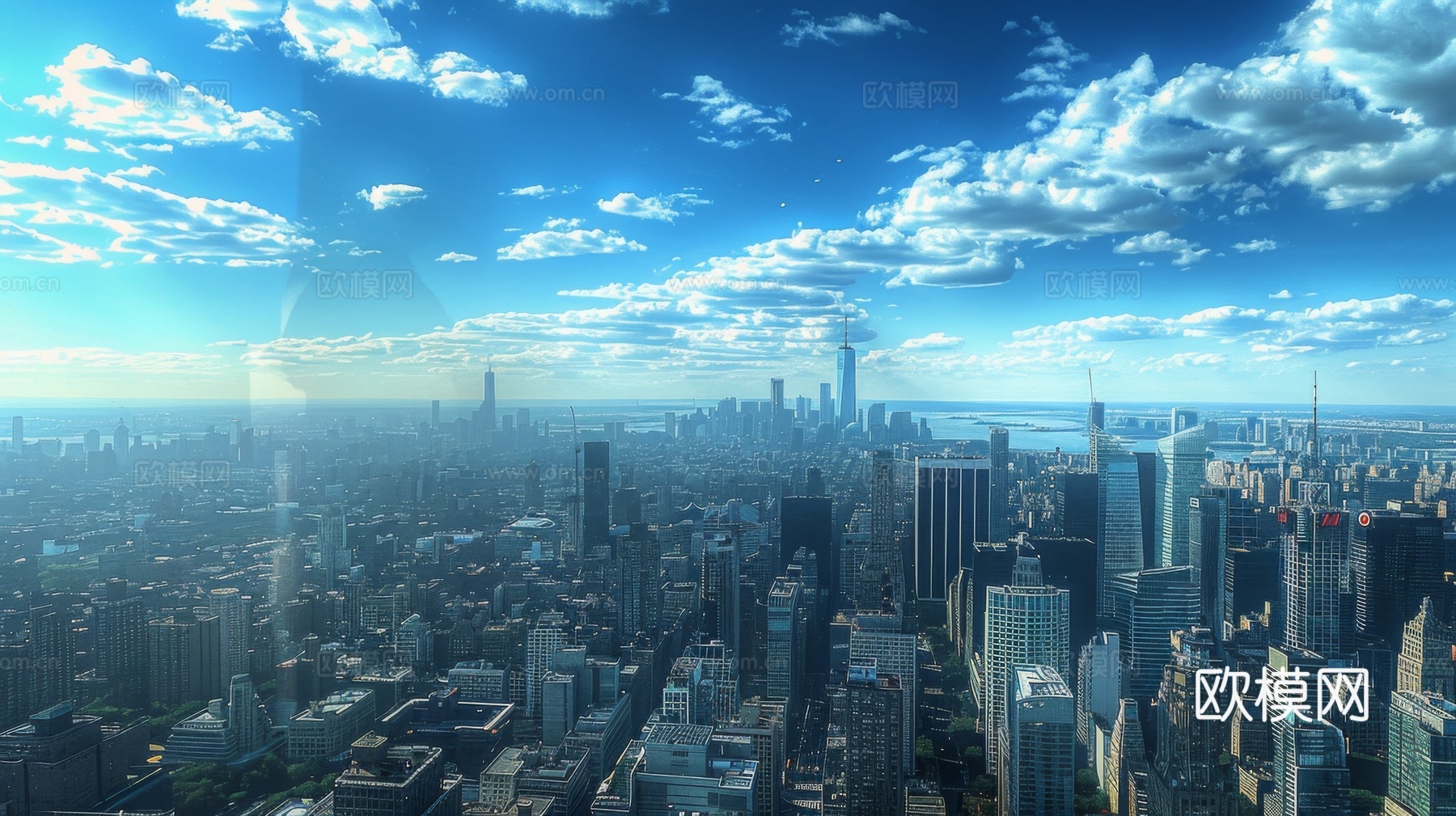 外景未来科幻城市下载（渲染图6）