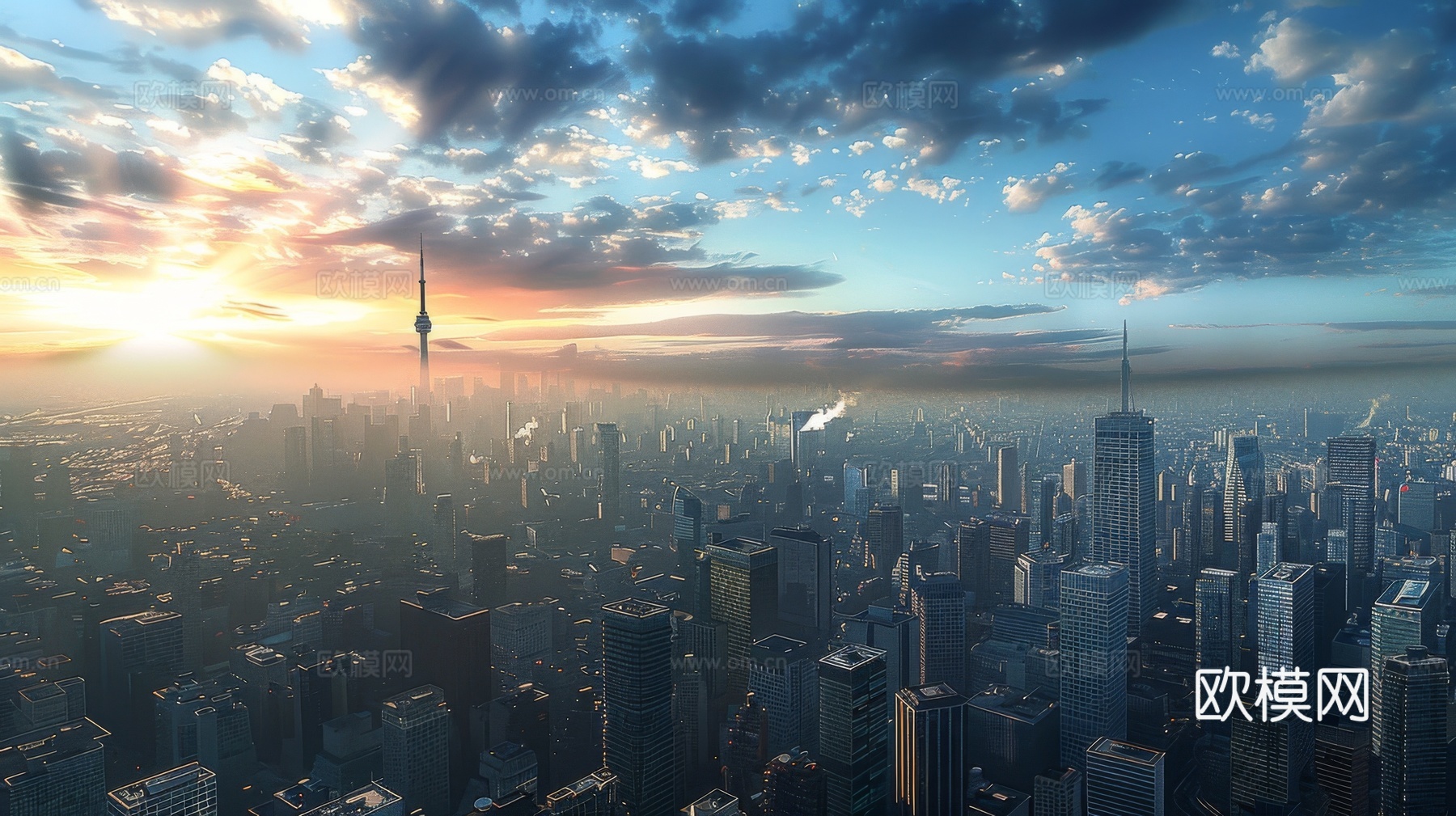 外景未来科幻城市下载（渲染图5）