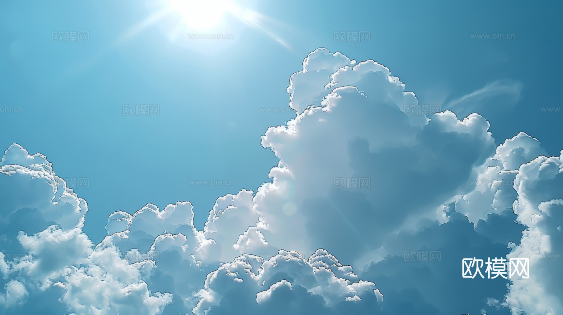 外景天空云彩